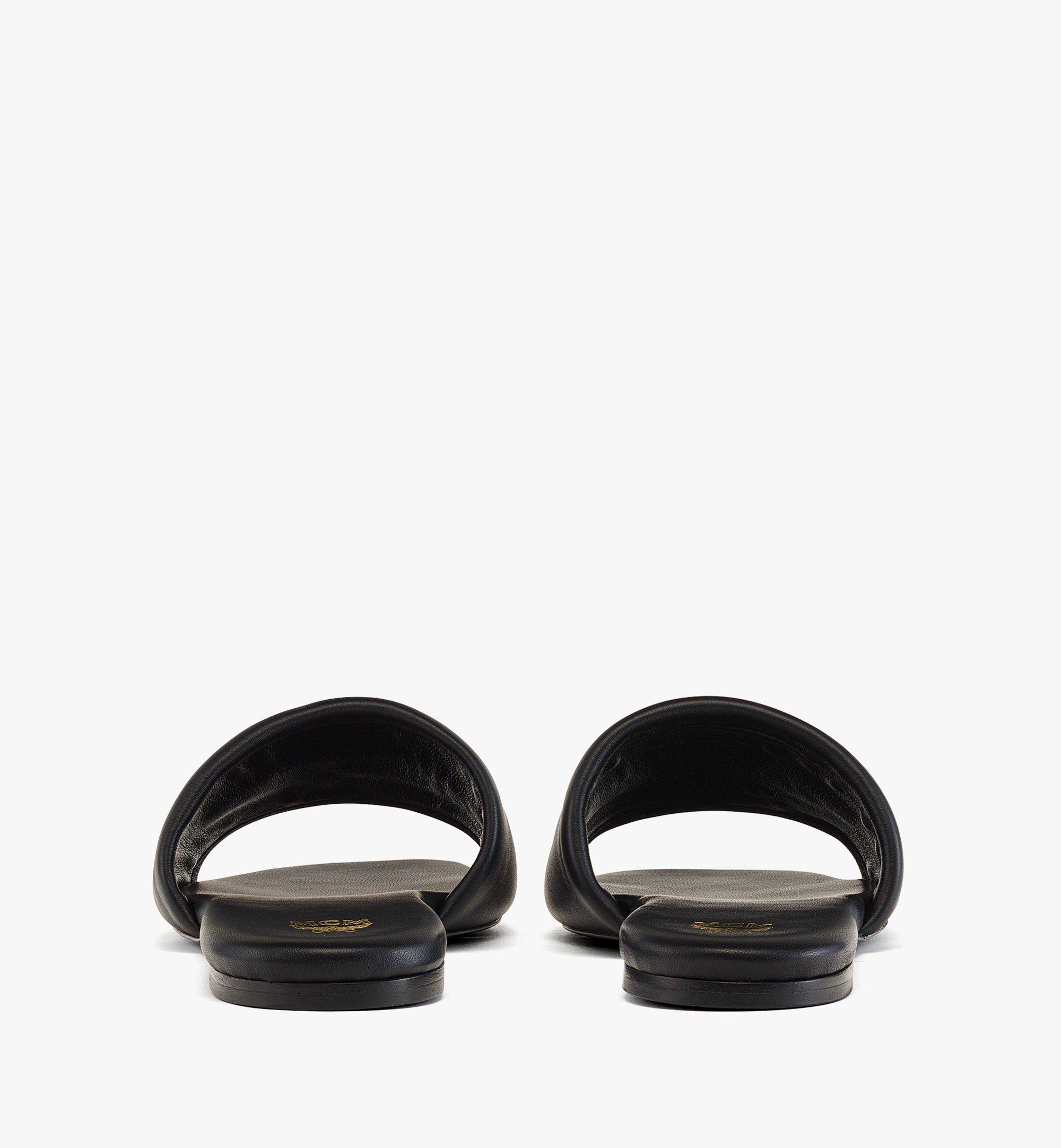 MCM Mode Travia サンダル - ラムレザー Black MESDALD05BK036 ほかの角度から見る 2