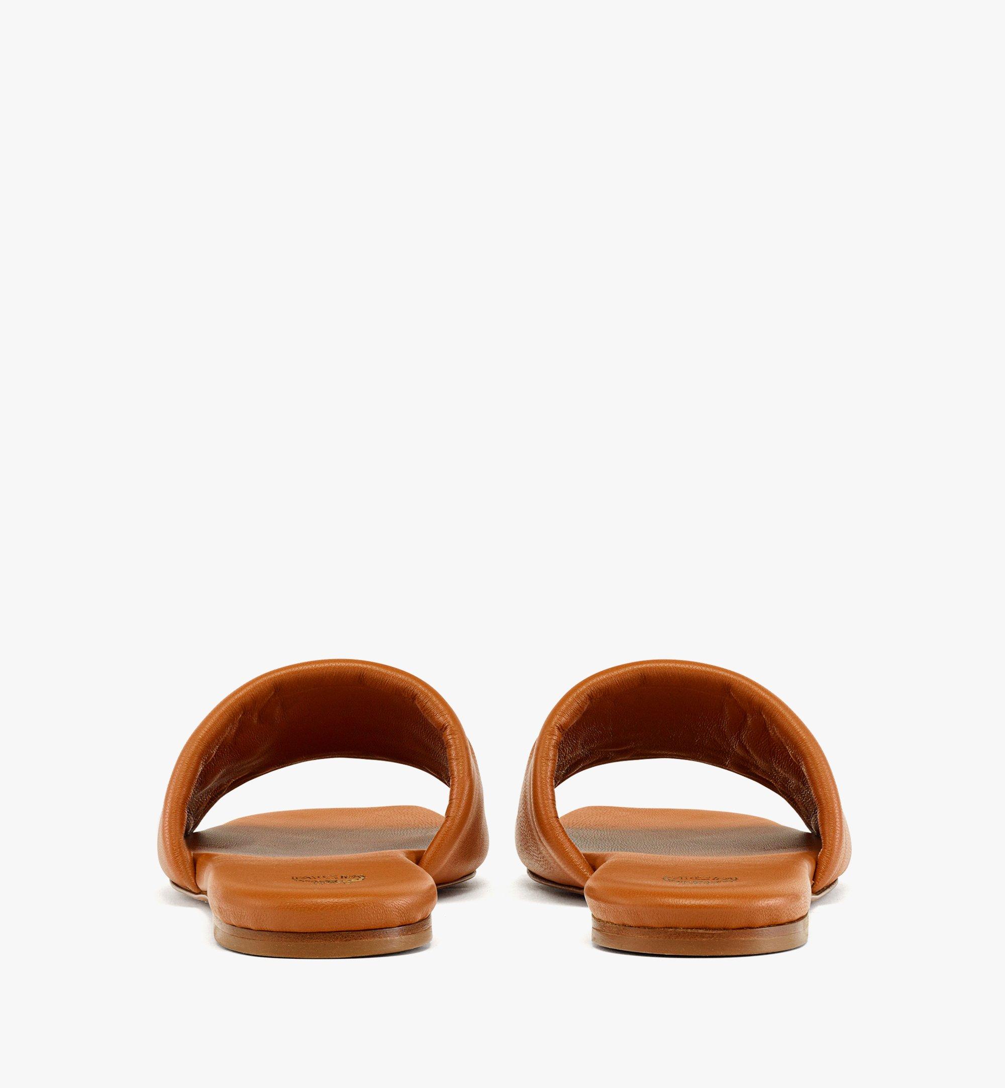 MCM Mode Travia Sandalen aus Lammleder Cognac MESDALD05CO035 Noch mehr sehen 2