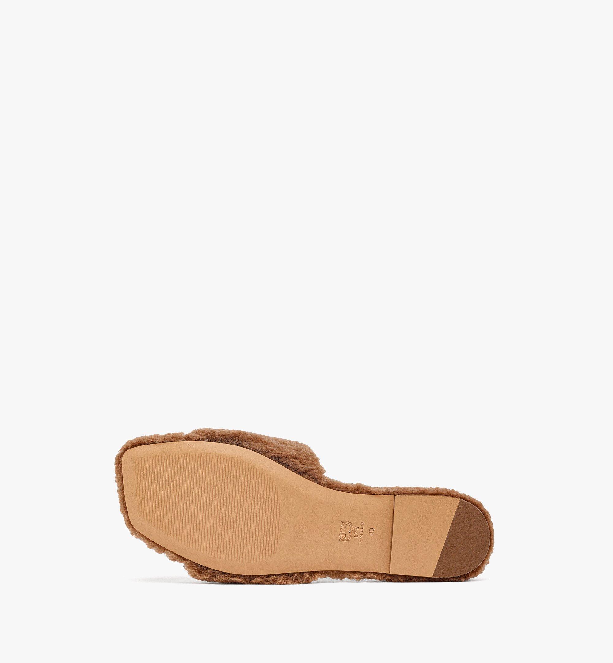 37 IT Mode Travia Flat Sandals Brown | MCM ®TW