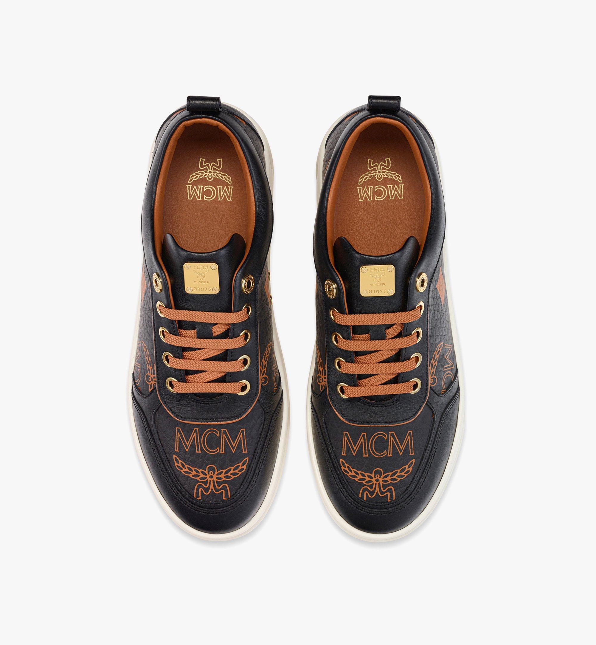 [MCM]★Skyward Platform Visetos sneakers MCM Women's Skyward Low Top Platform Sneakers | Bloomingdale's