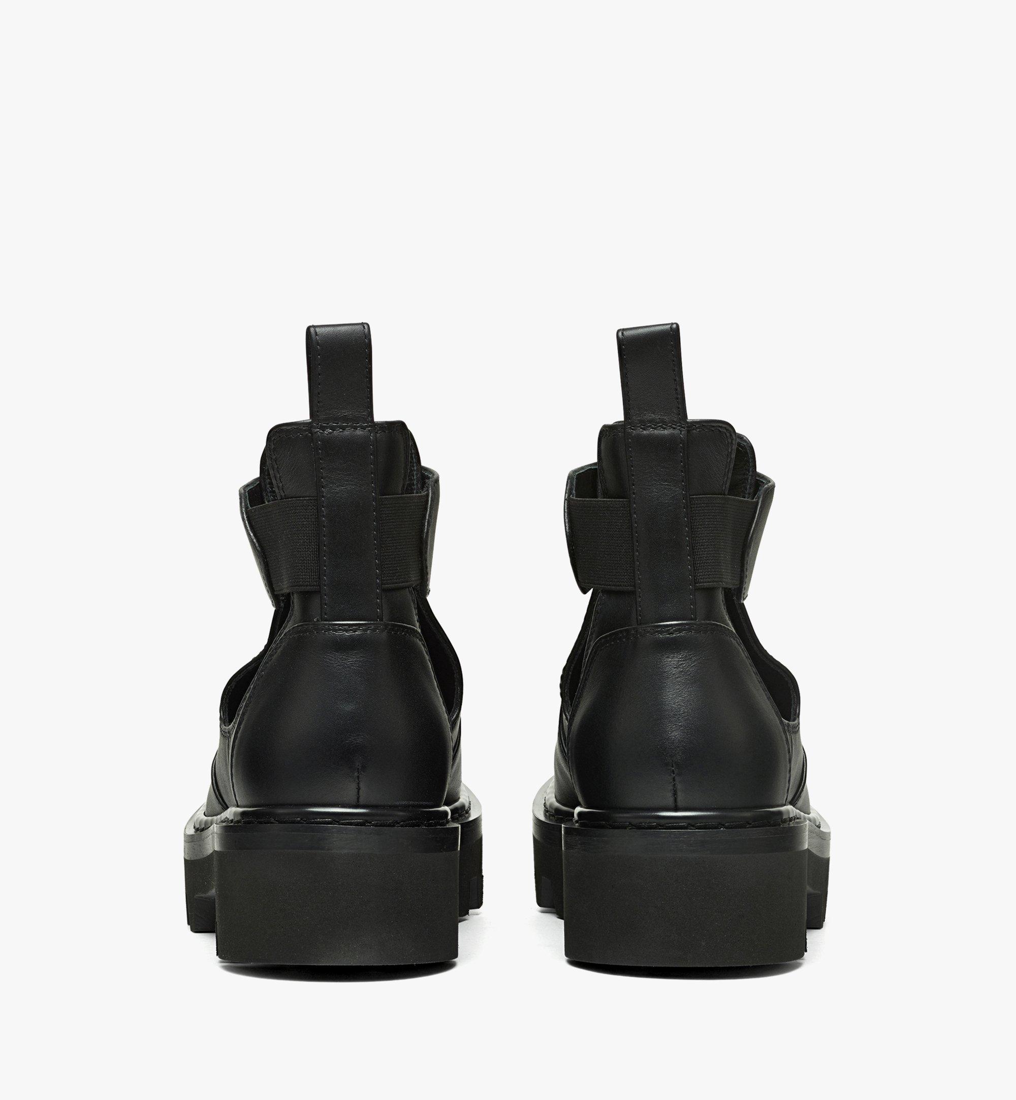 MCM Mode Travia オープンアンクルブーツ Black MESDSLD06BK036 ほかの角度から見る 2