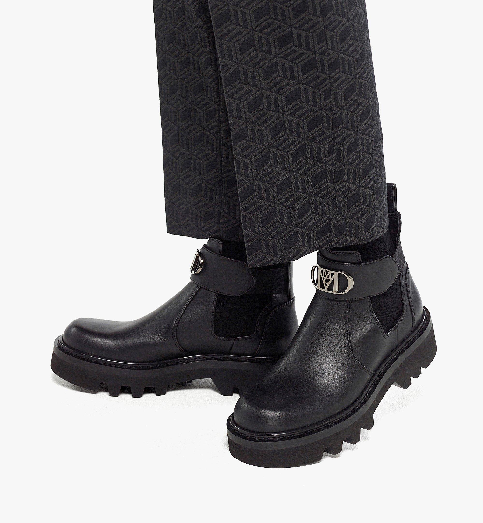 MCM Mode Travia オープンアンクルブーツ Black MESDSLD06BK036 ほかの角度から見る 5