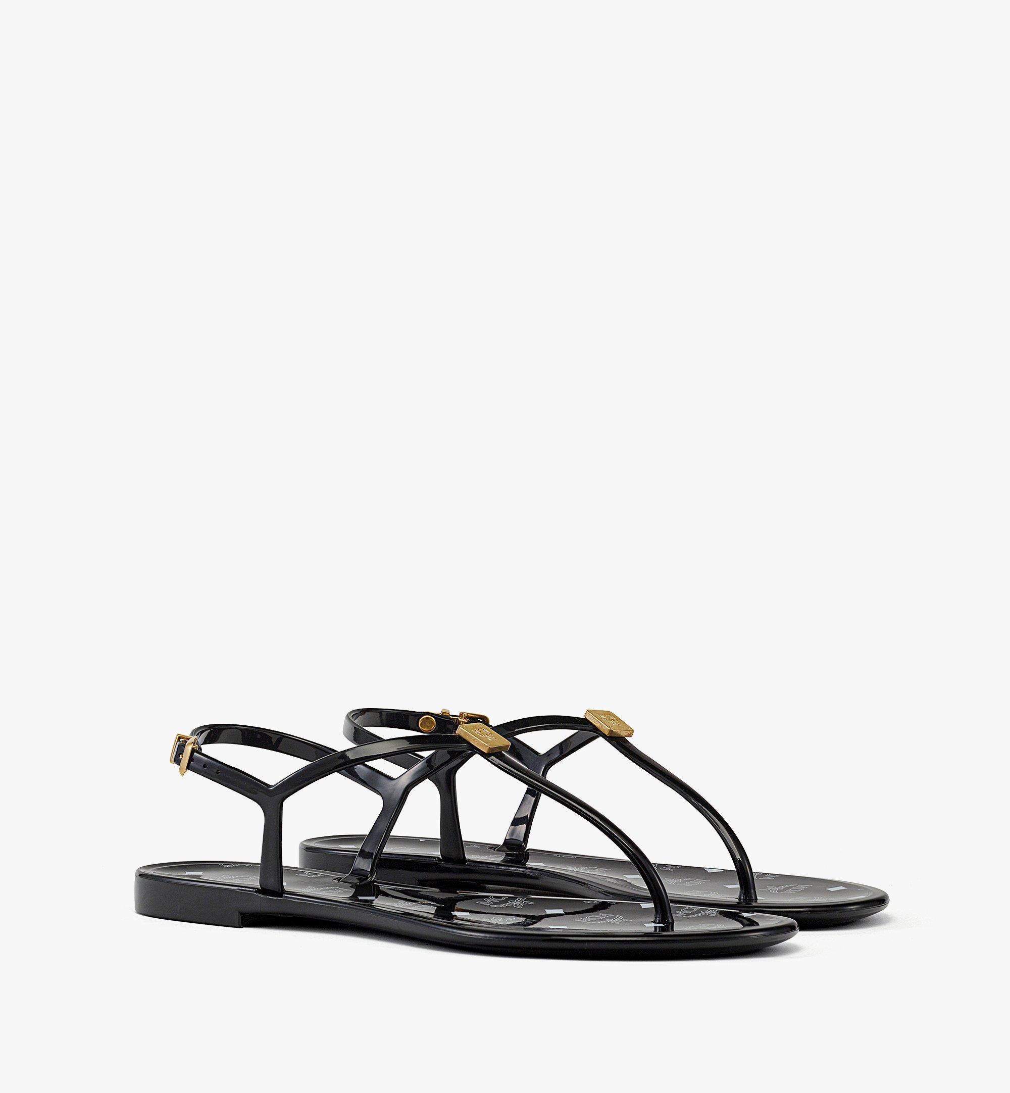 Women's Monogram Jelly Sandals