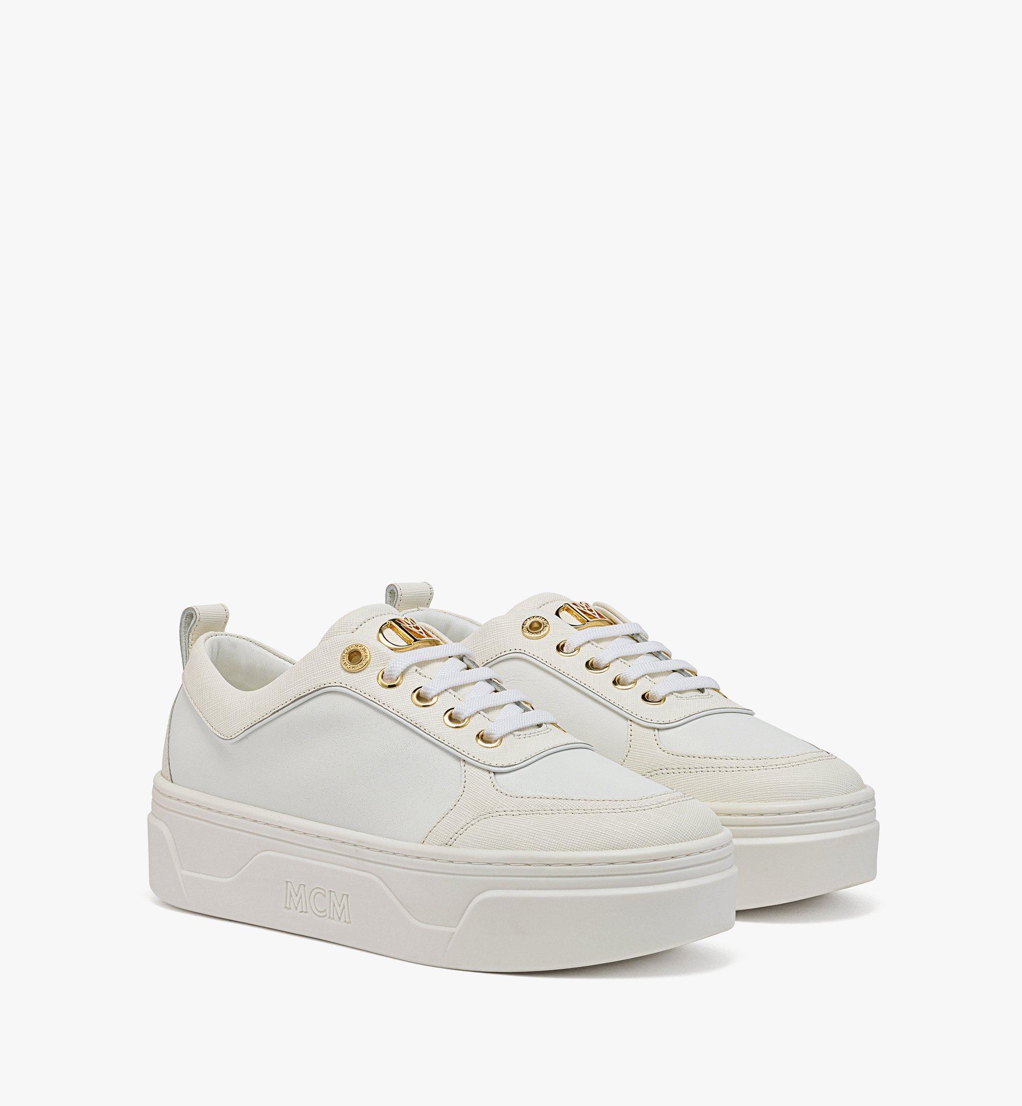 mcm platform sneakers