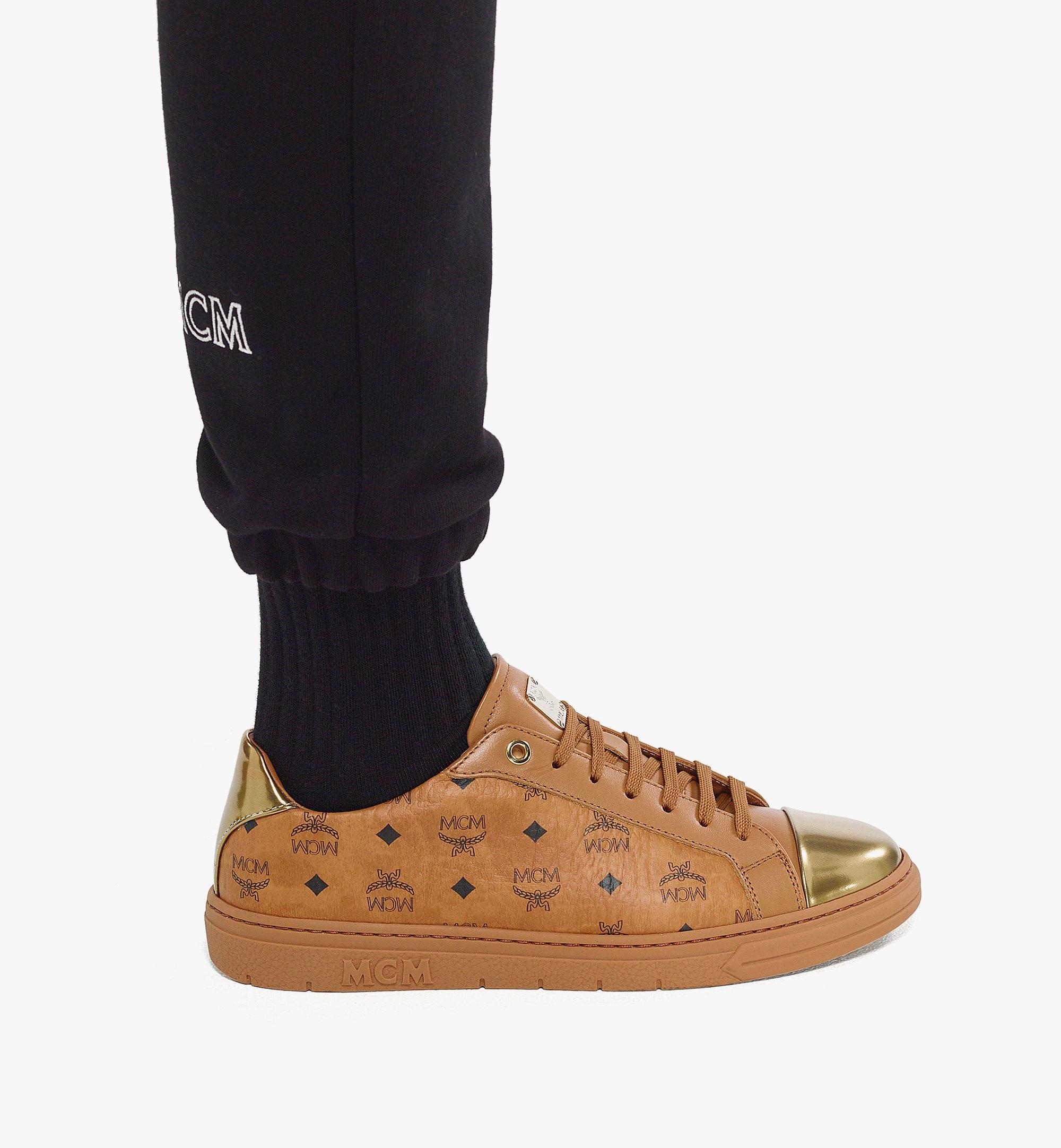 40 IT W Terrain Lo Sneakers in Visetos Cognac MCM CA