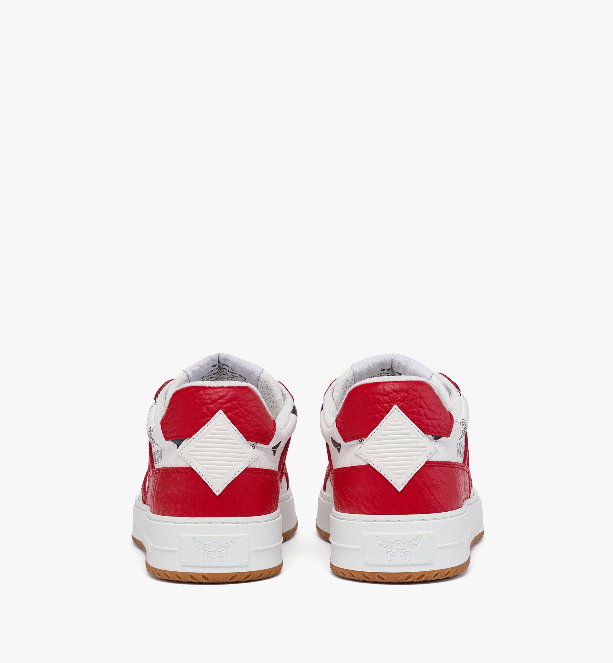 MCM Low-Top-Sneaker Neo Terrain in Visetos Red MESEAAJ06XC041 Noch mehr sehen 2