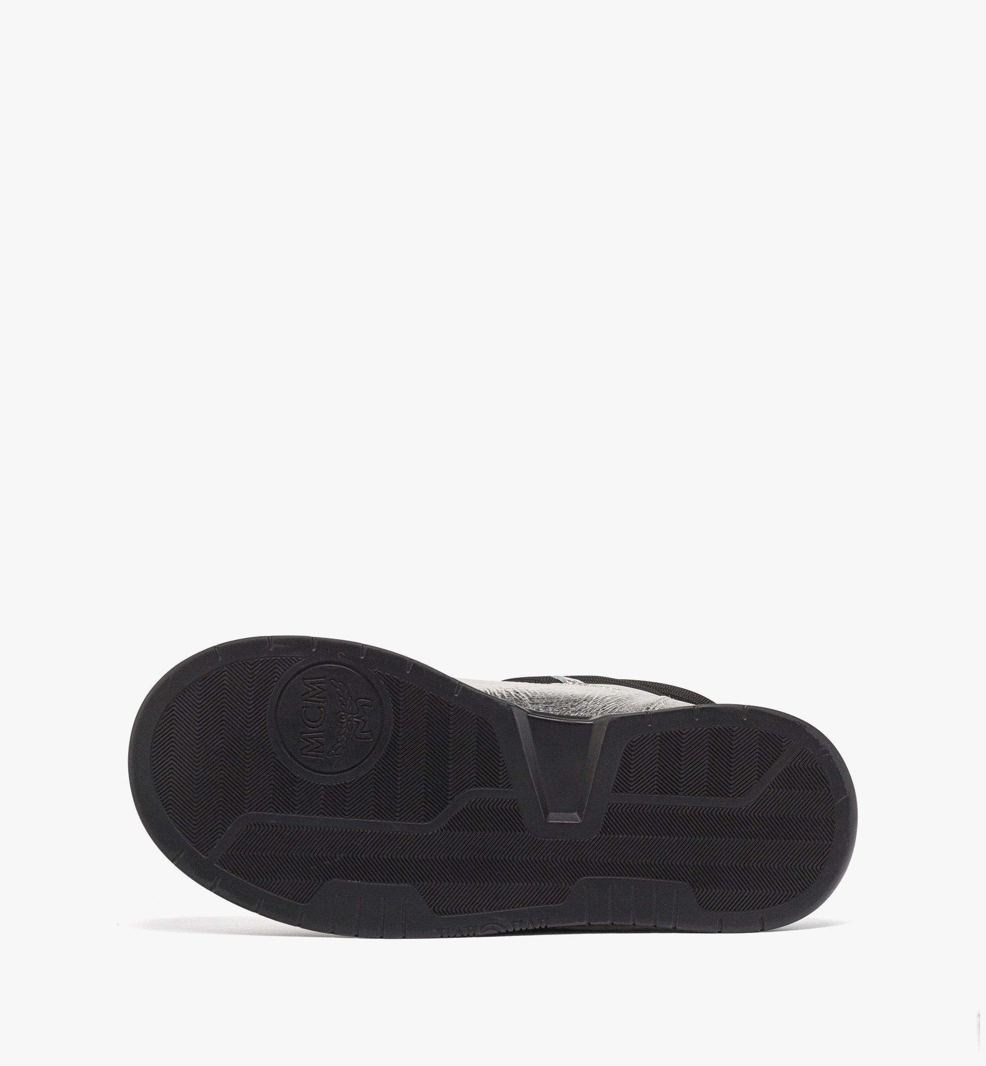 Skyward Ankle Boots in Metallic Calf Leather