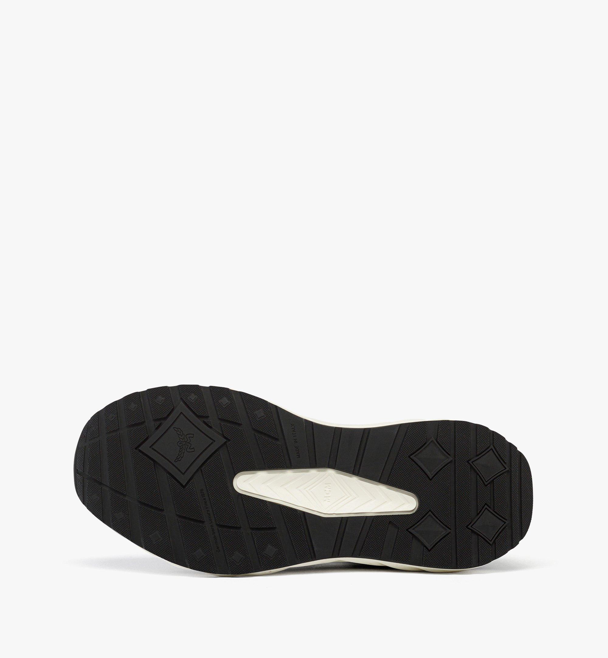 MCM Skywander Sneakers in Visetos Black MESESAH02BK040 Alternate View 3