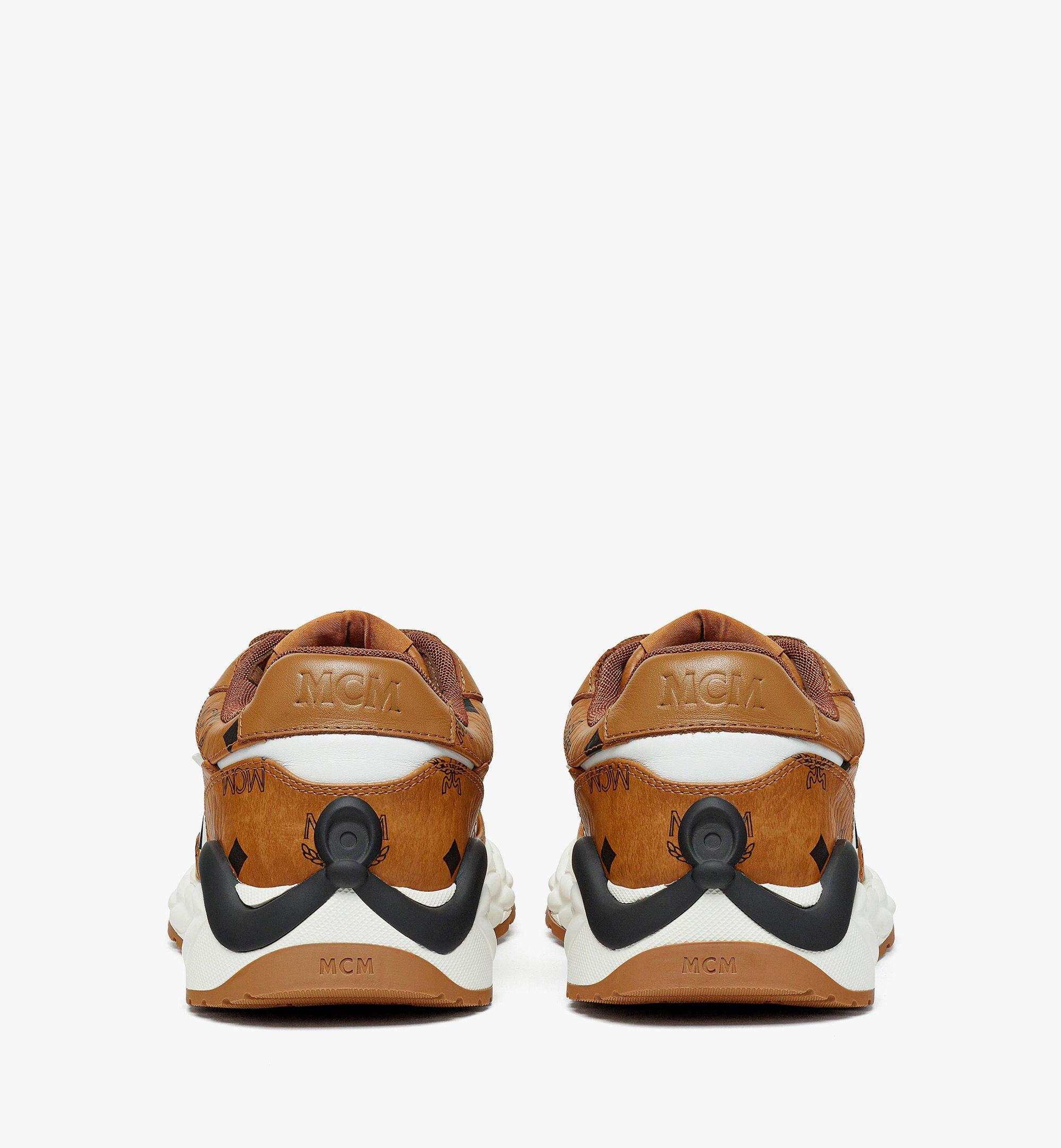 36 IT / W Skywander Lo Sneakers in Visetos Cognac | MCM ®US