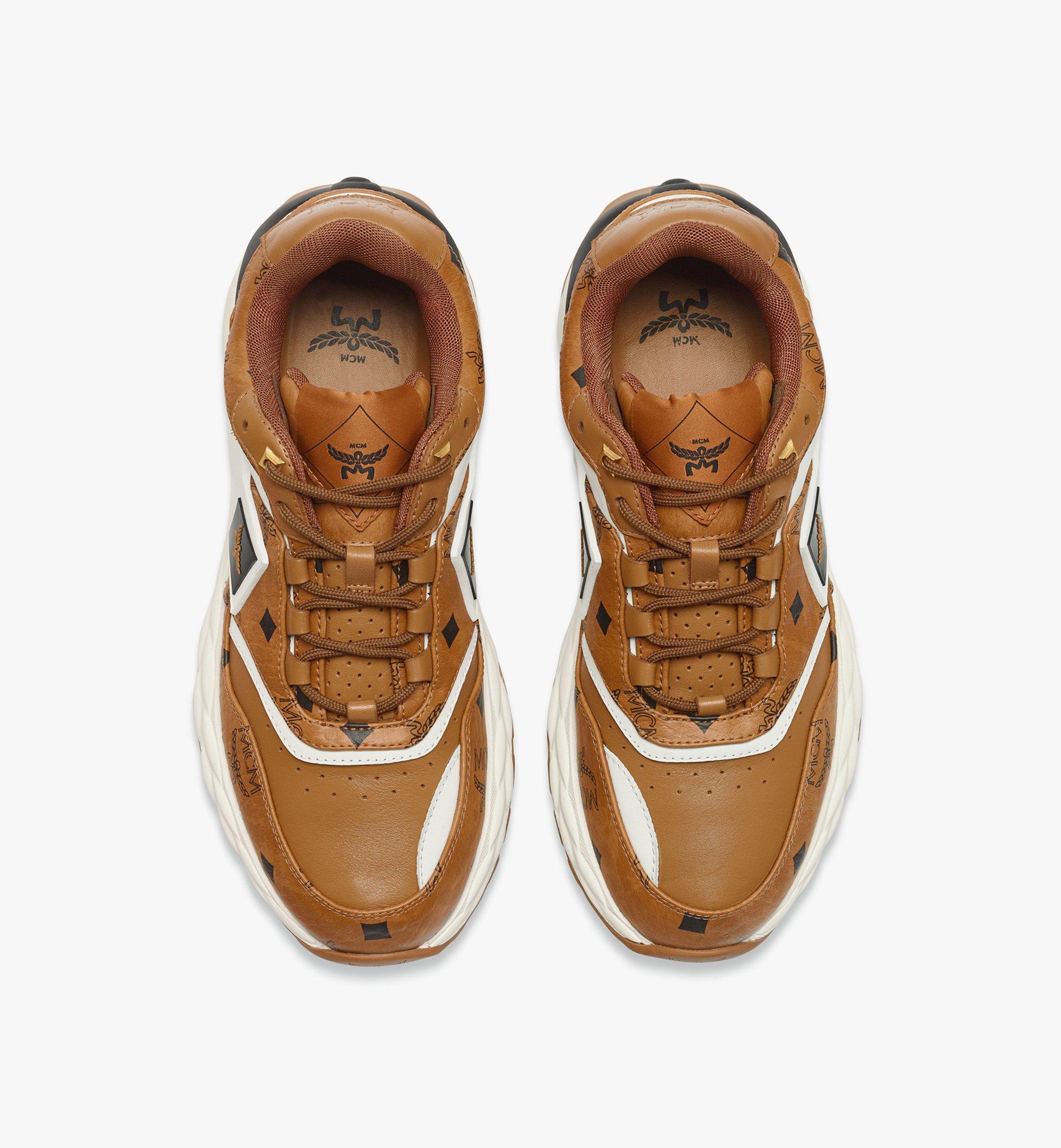 38 IT / W Skywander Lo Sneakers in Visetos Cognac | MCM ®UK