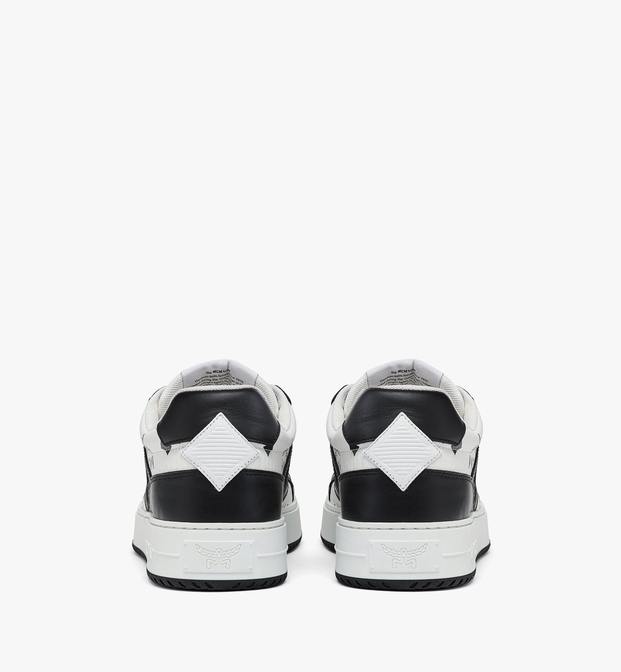 36 IT / W Neo Terrain Sneakers in Visetos White | MCM ®US