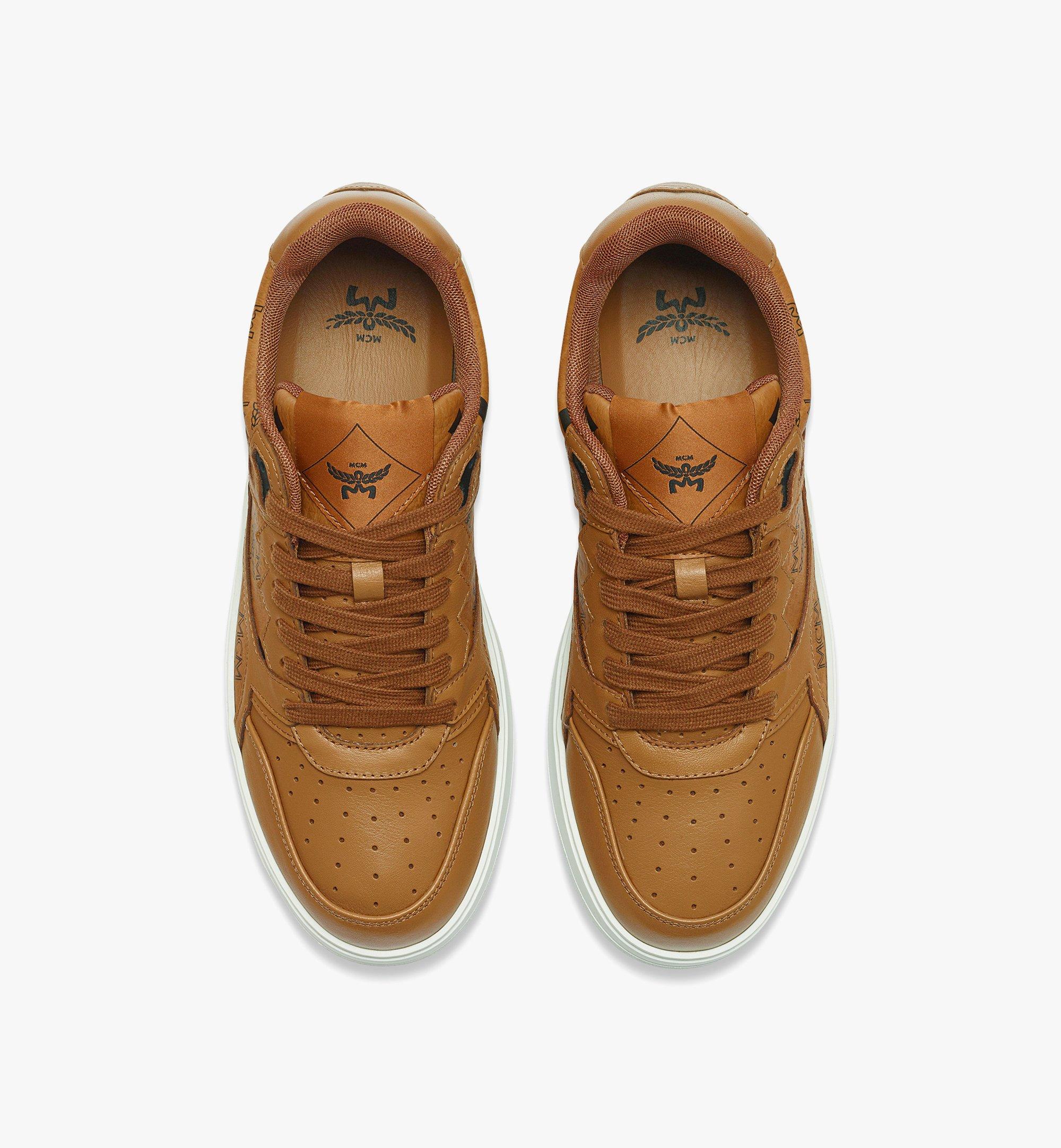 MCM Neo Terrain Lo Sneakers in Visetos Cognac MESESAJ03CO040 Alternate View 4