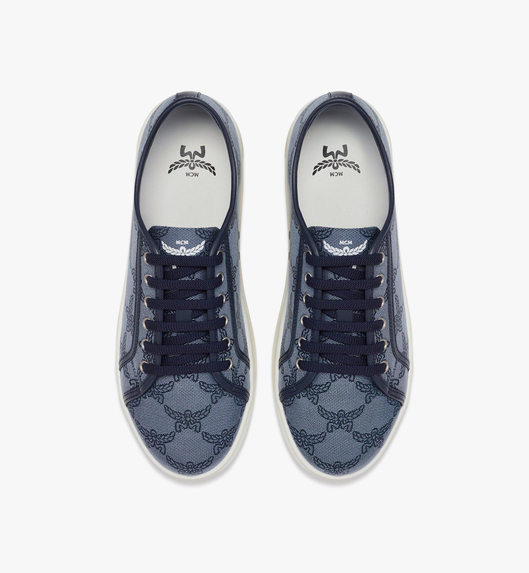 Blue mcm sneakers shop