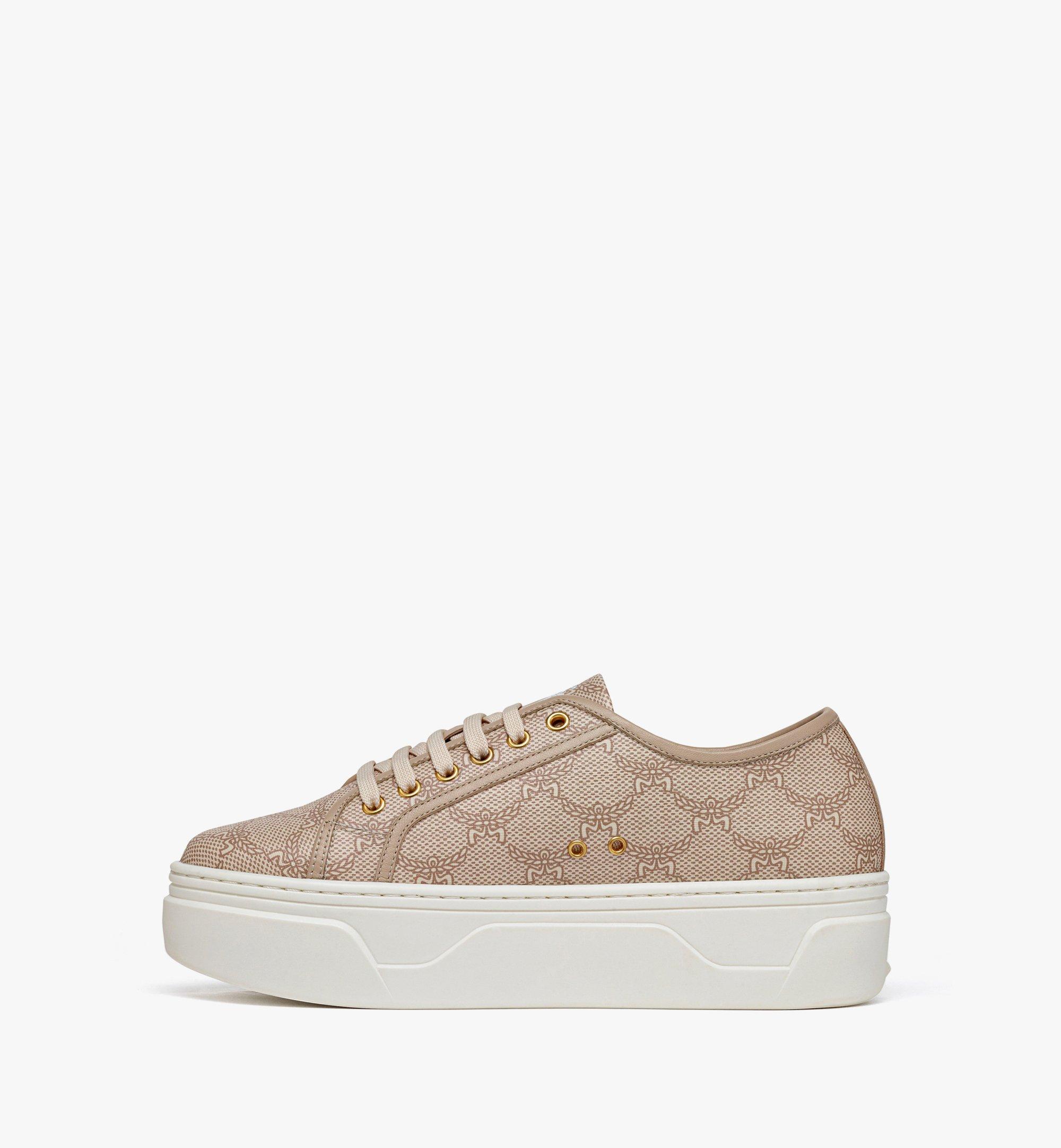 38 It Skyward Platform Sneakers In Lauretos Beige 