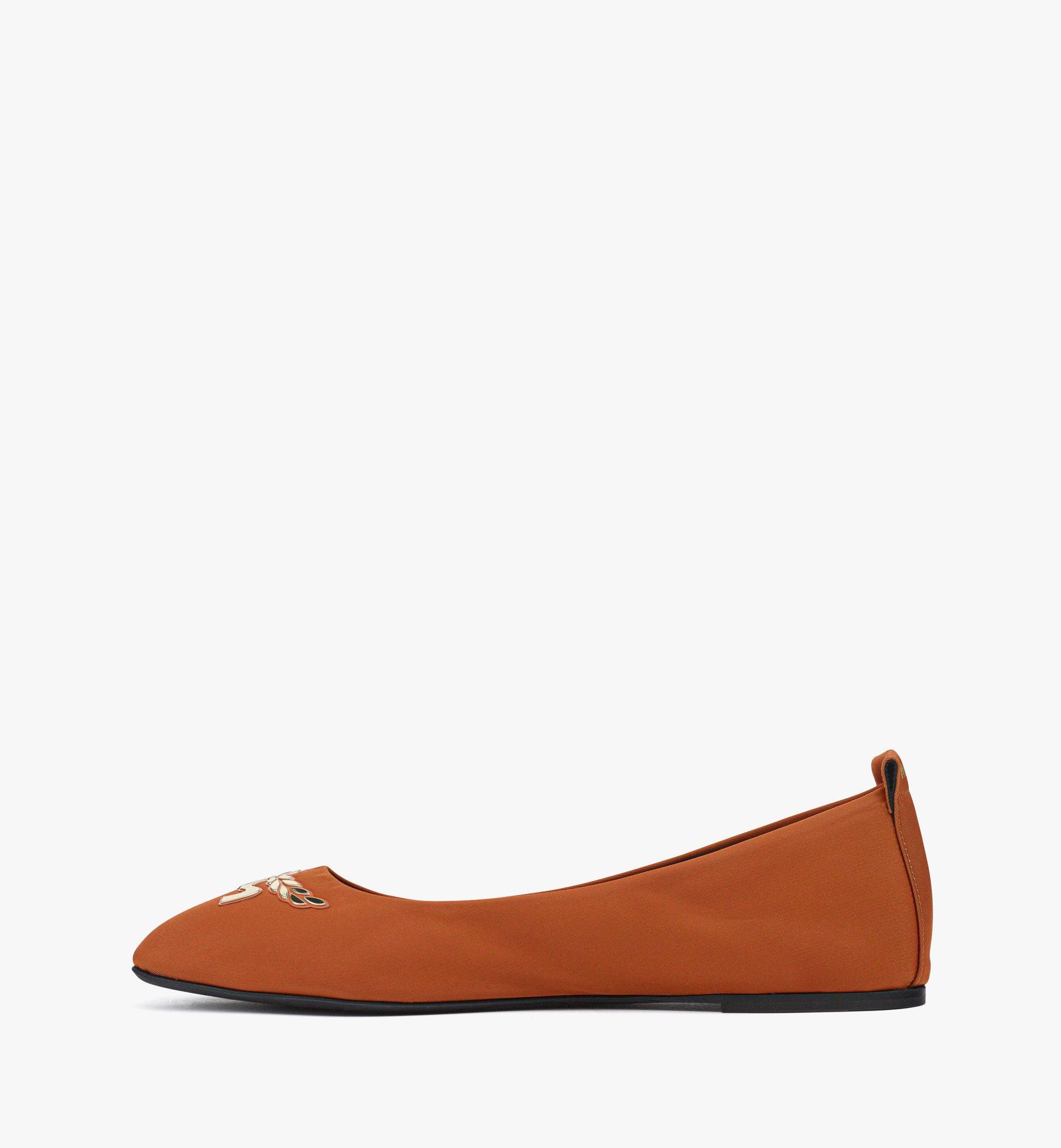 MCM ECONYL® 材質芭蕾平底鞋 Cognac MESFSMM11CO038 更多視圖 1