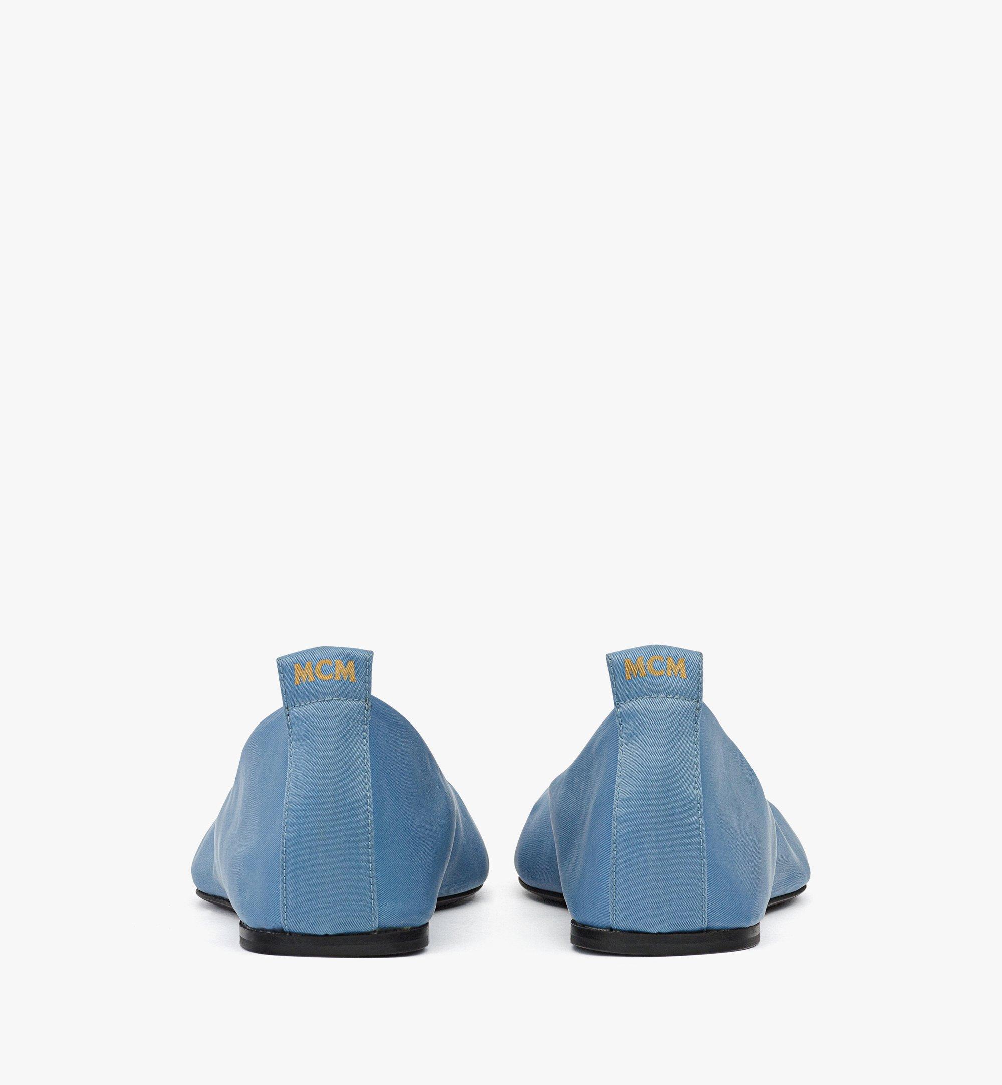 MCM ECONYL® 材質芭蕾平底鞋 Blue MESFSMM11E4037 更多視圖 2