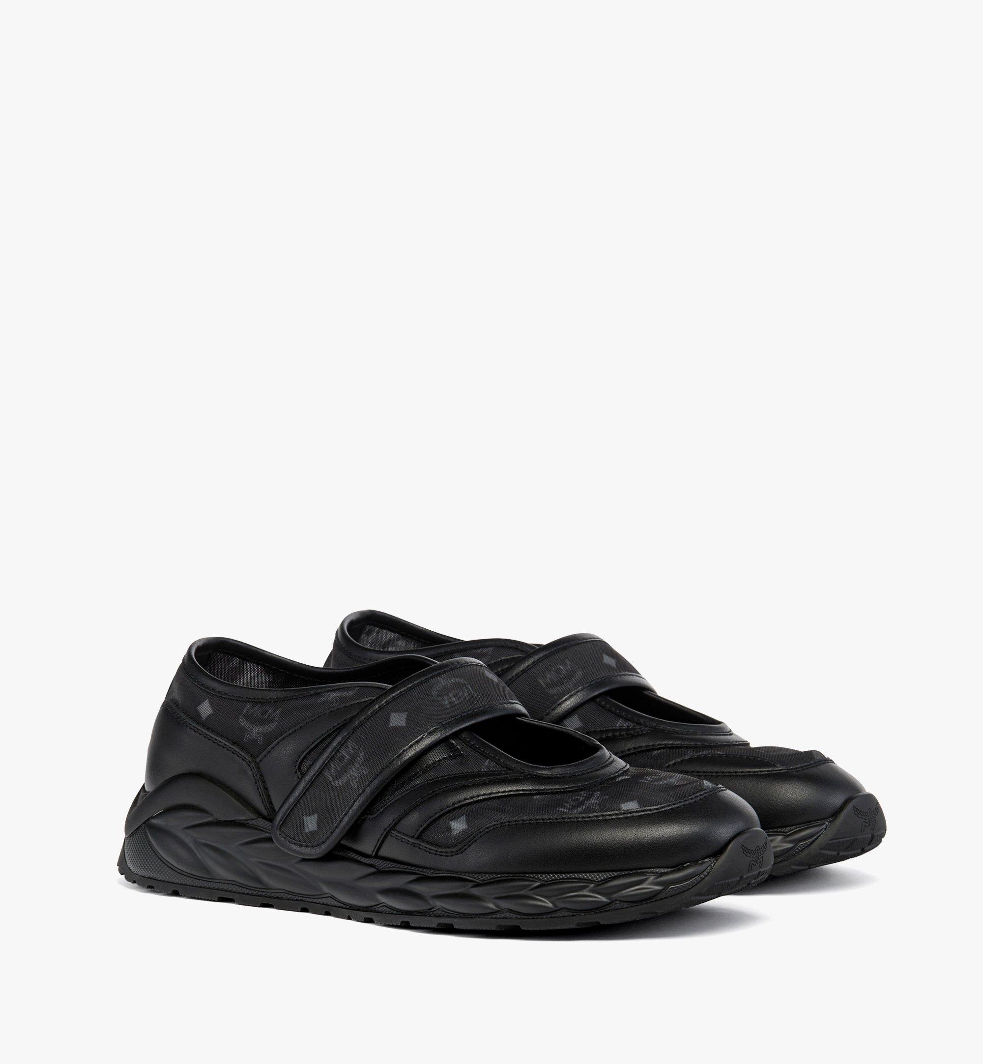 Skywander Ballerina Sneakers in Monogram Mesh and Leather
