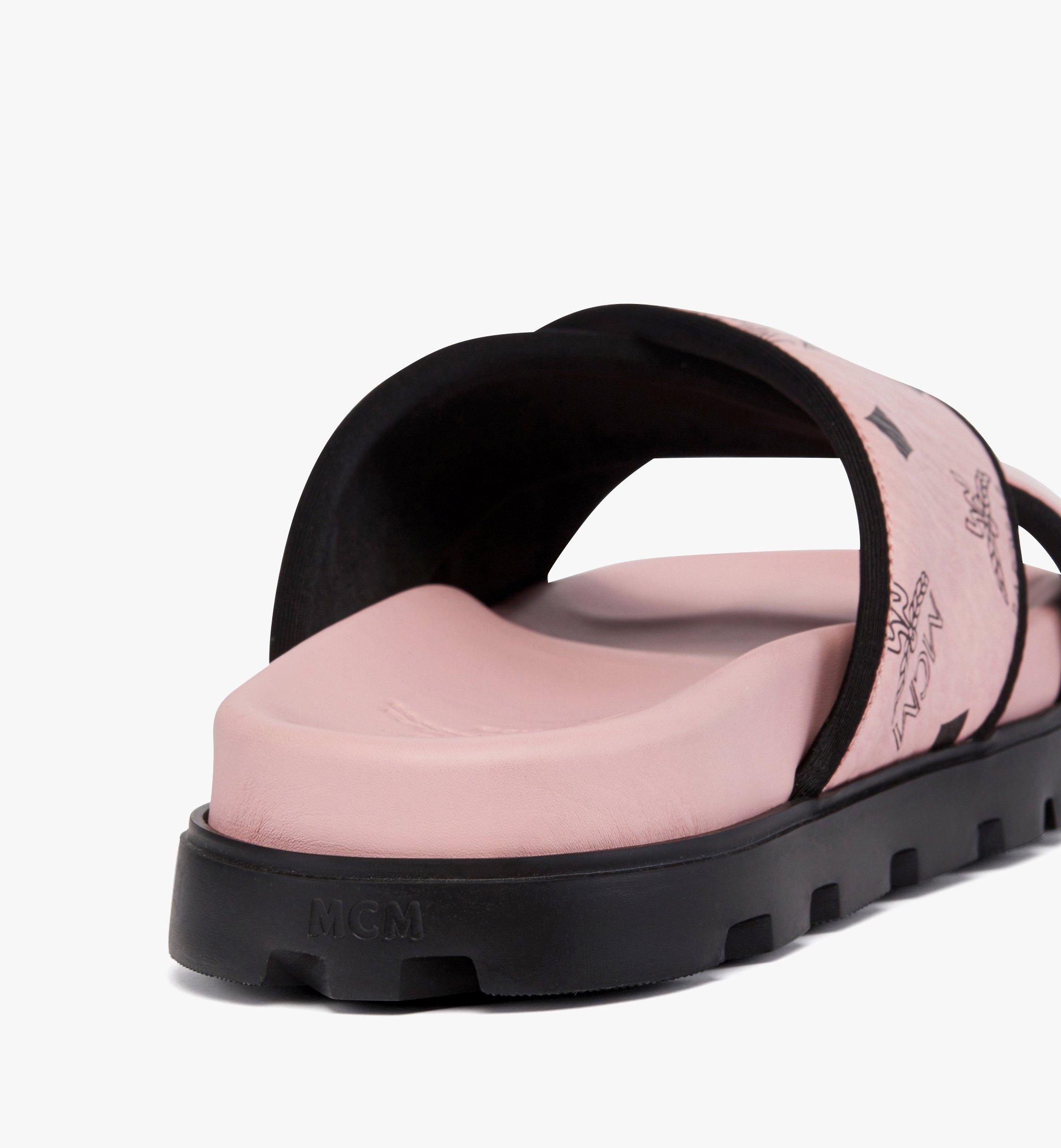 Cross Sandal Visetos Leather Mix