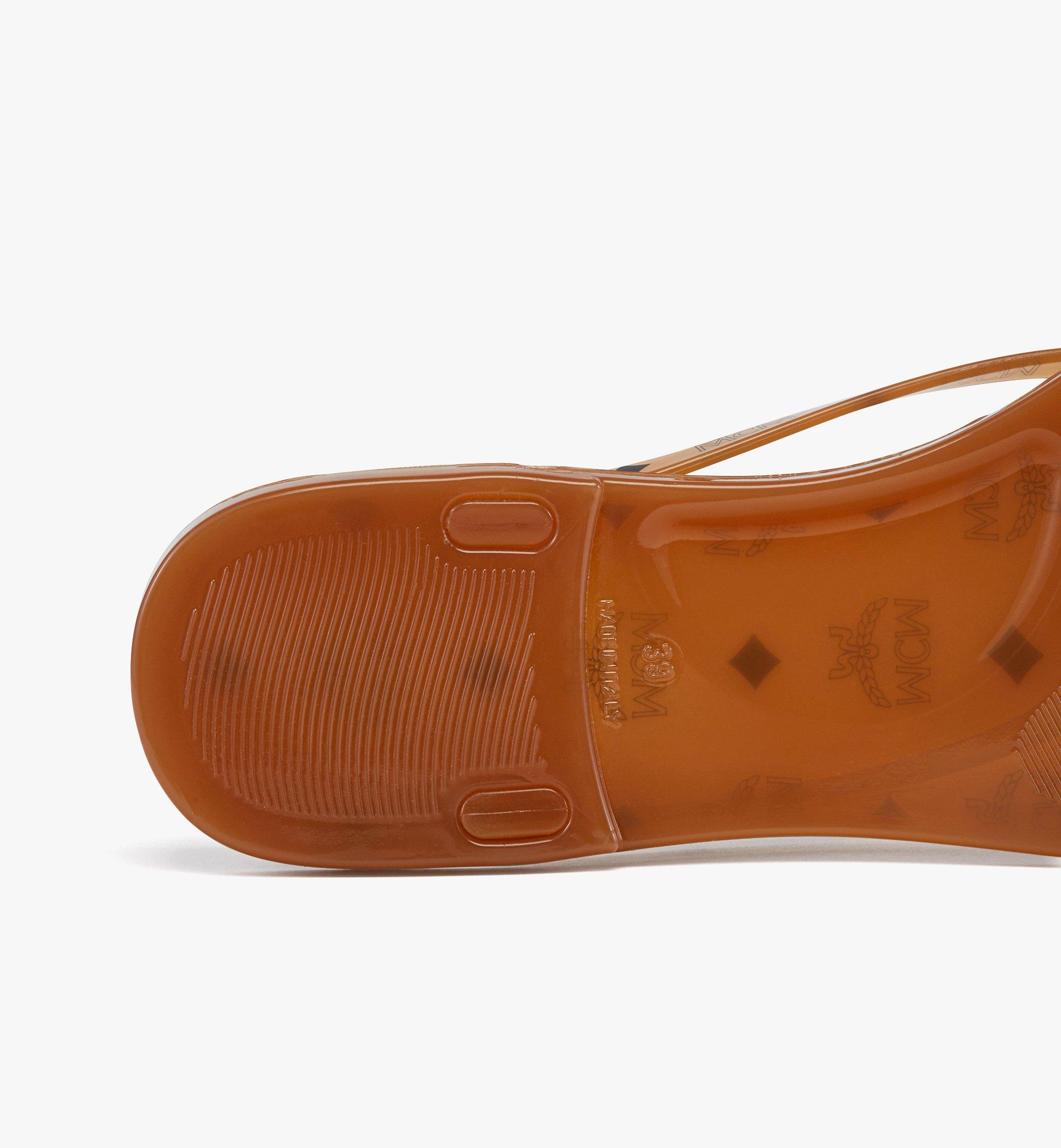 Monogram Jelly Thong Sandals