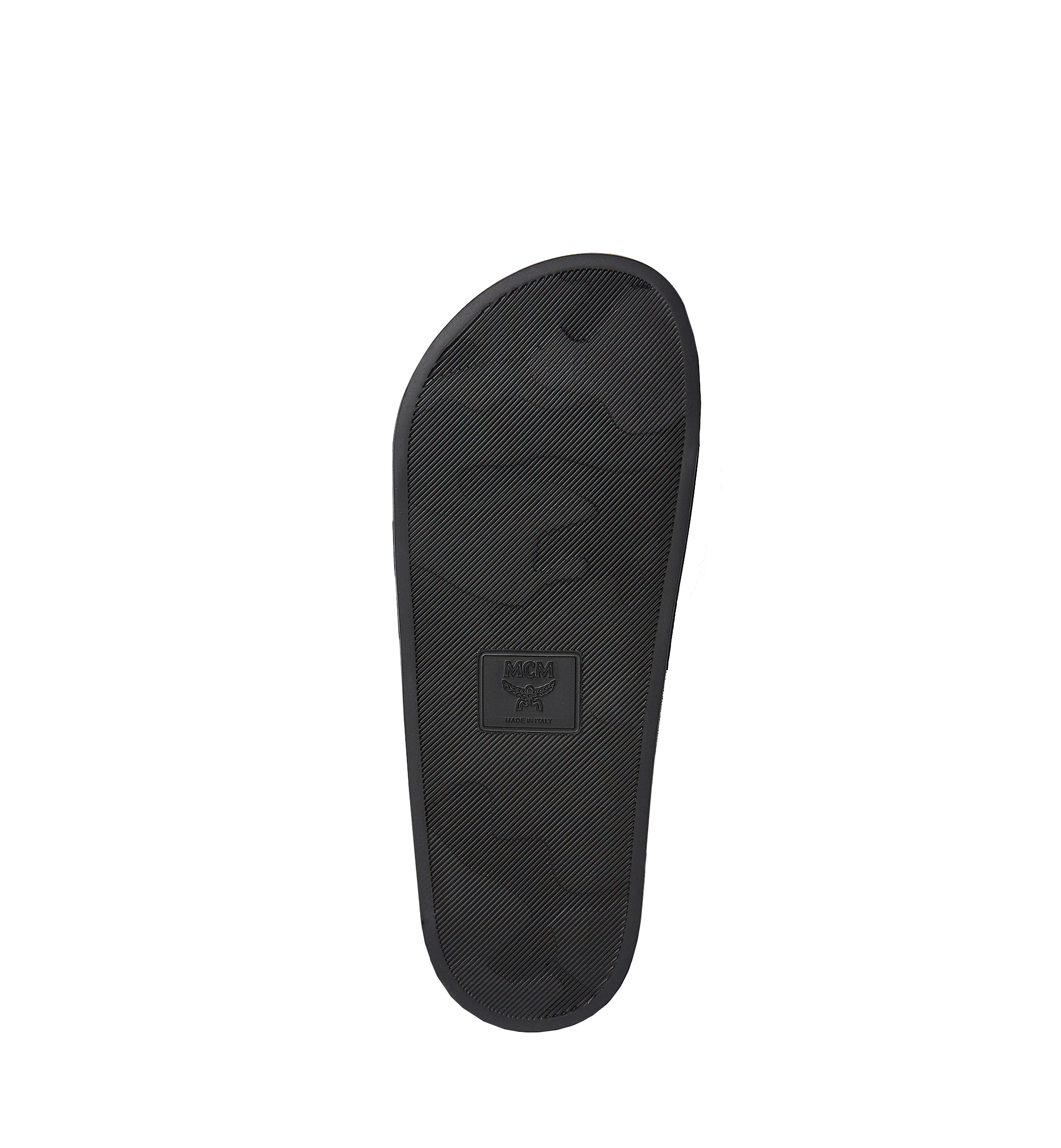 MCM Claquettes en caoutchouc pour homme Black MEX7AMM01BK045 Plus de photos 5