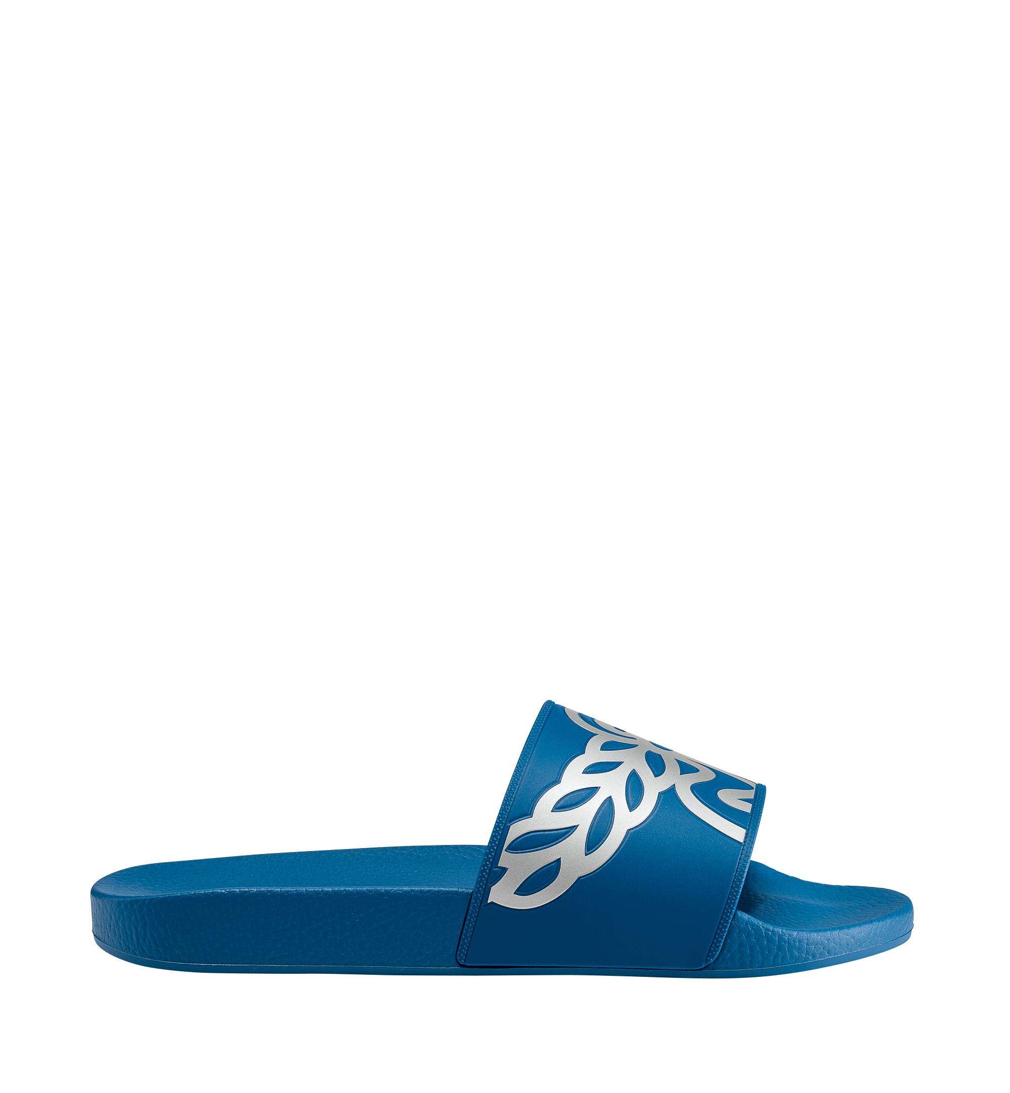 MCM Claquettes en caoutchouc pour homme BLUE MEX7AMM01LC046 Plus de photos 2