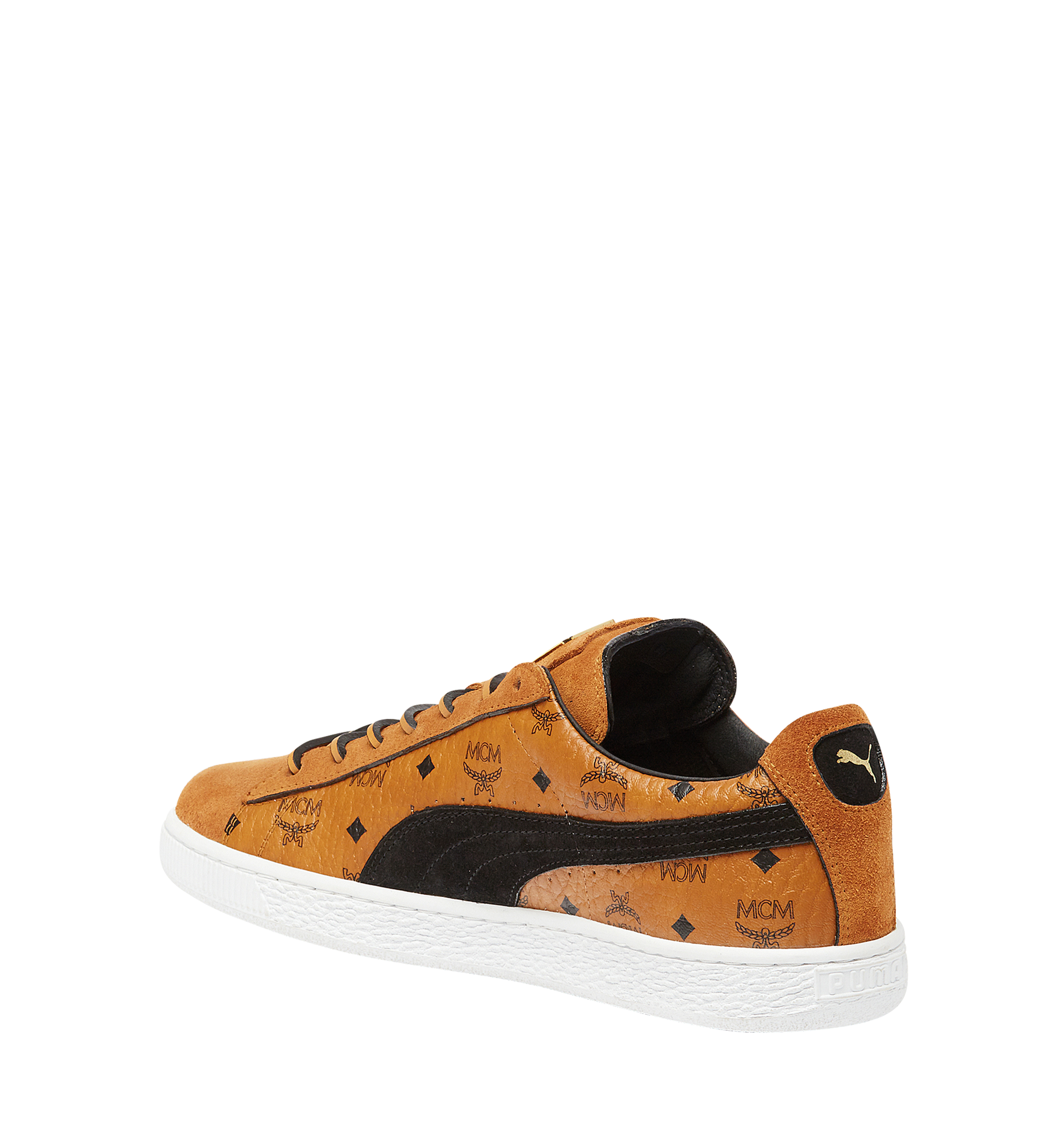 puma suede x mcm