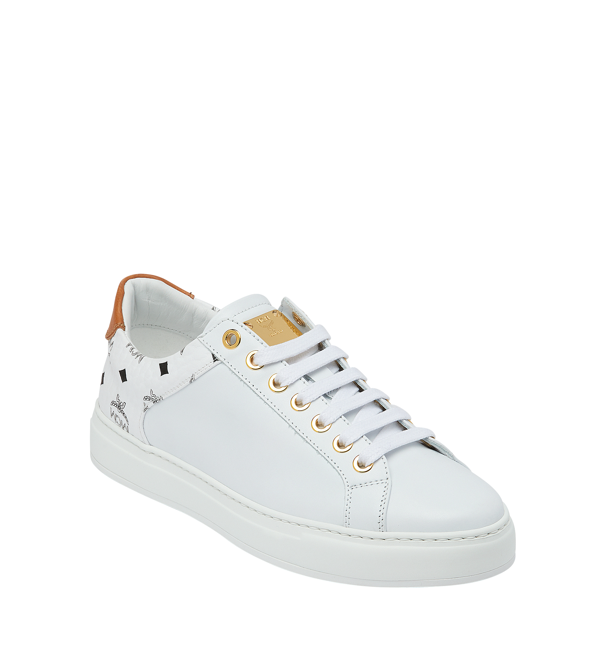 mcm white sneakers