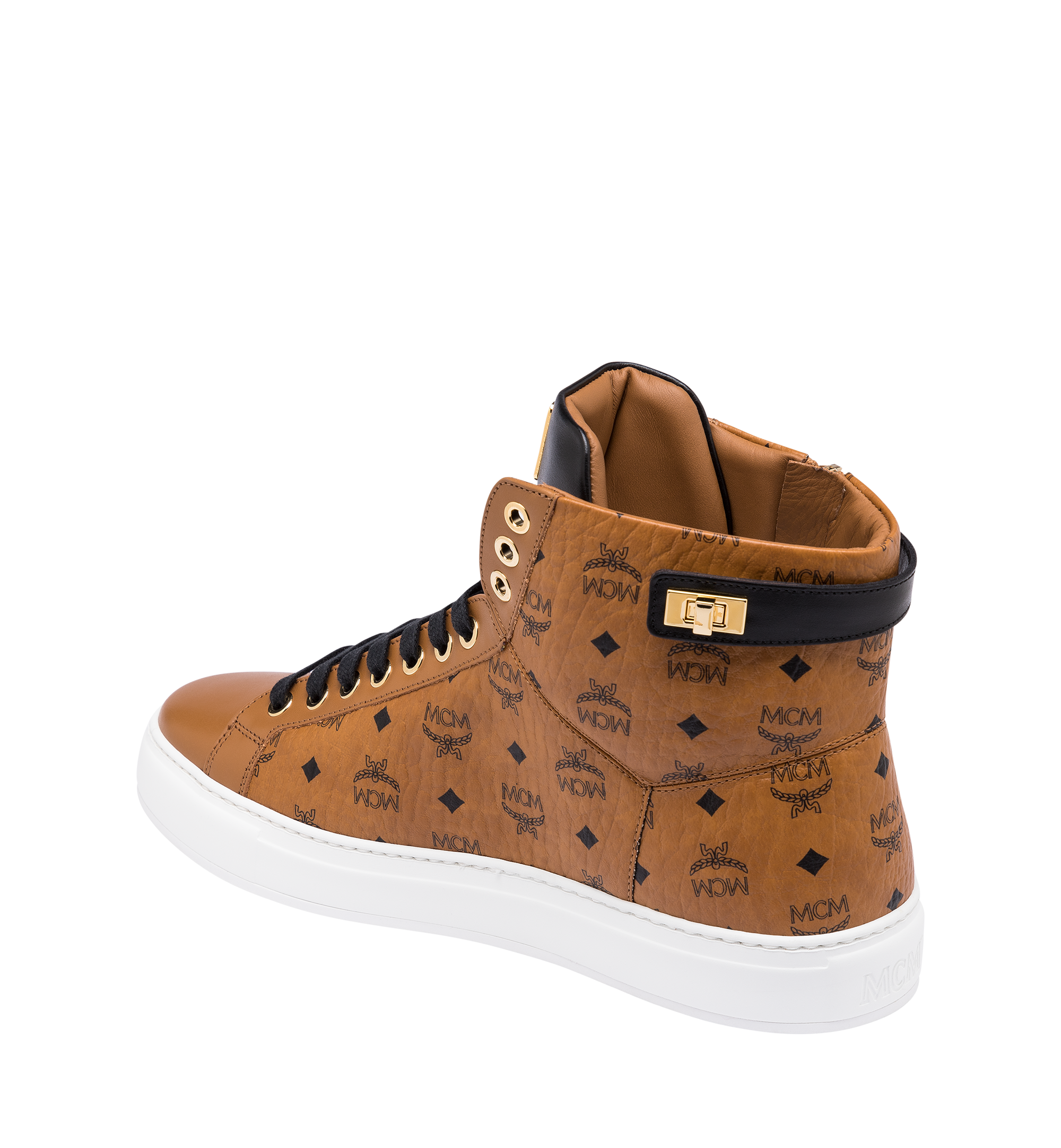 Mcm high sales top sneakers