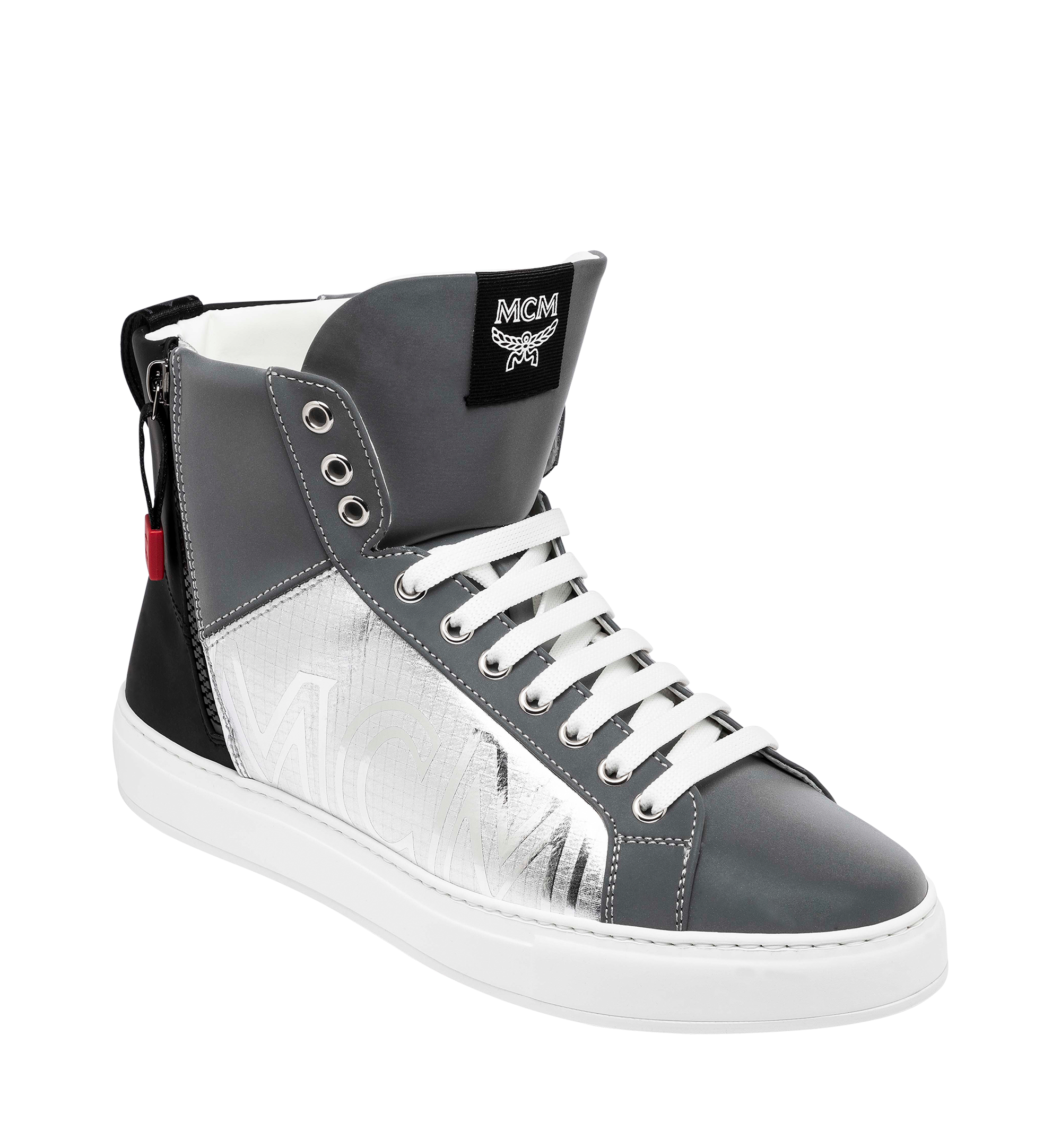 mcm platform sneakers