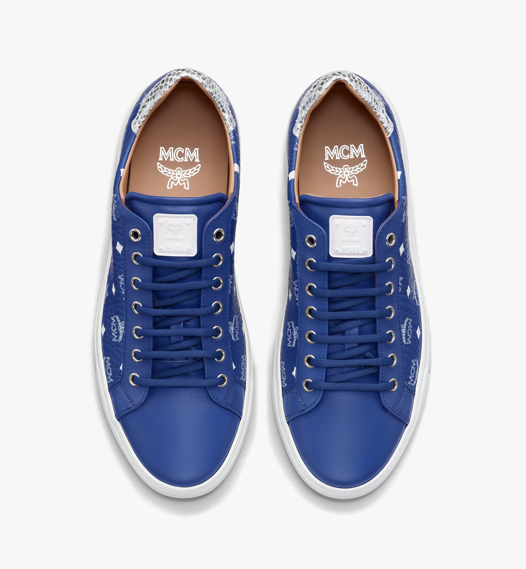 MCM Men's Logo Low Top Sneakers