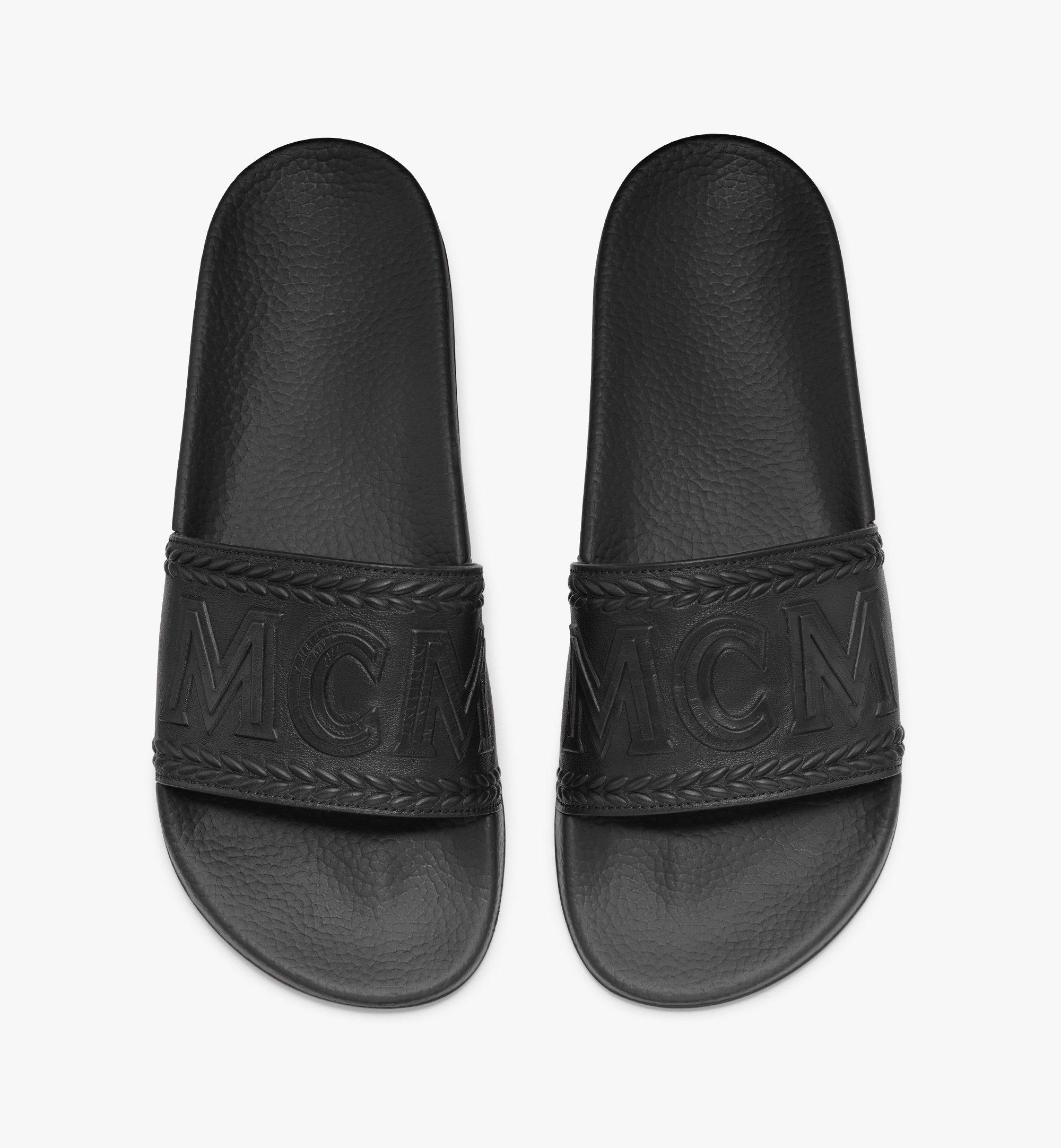 black slides men
