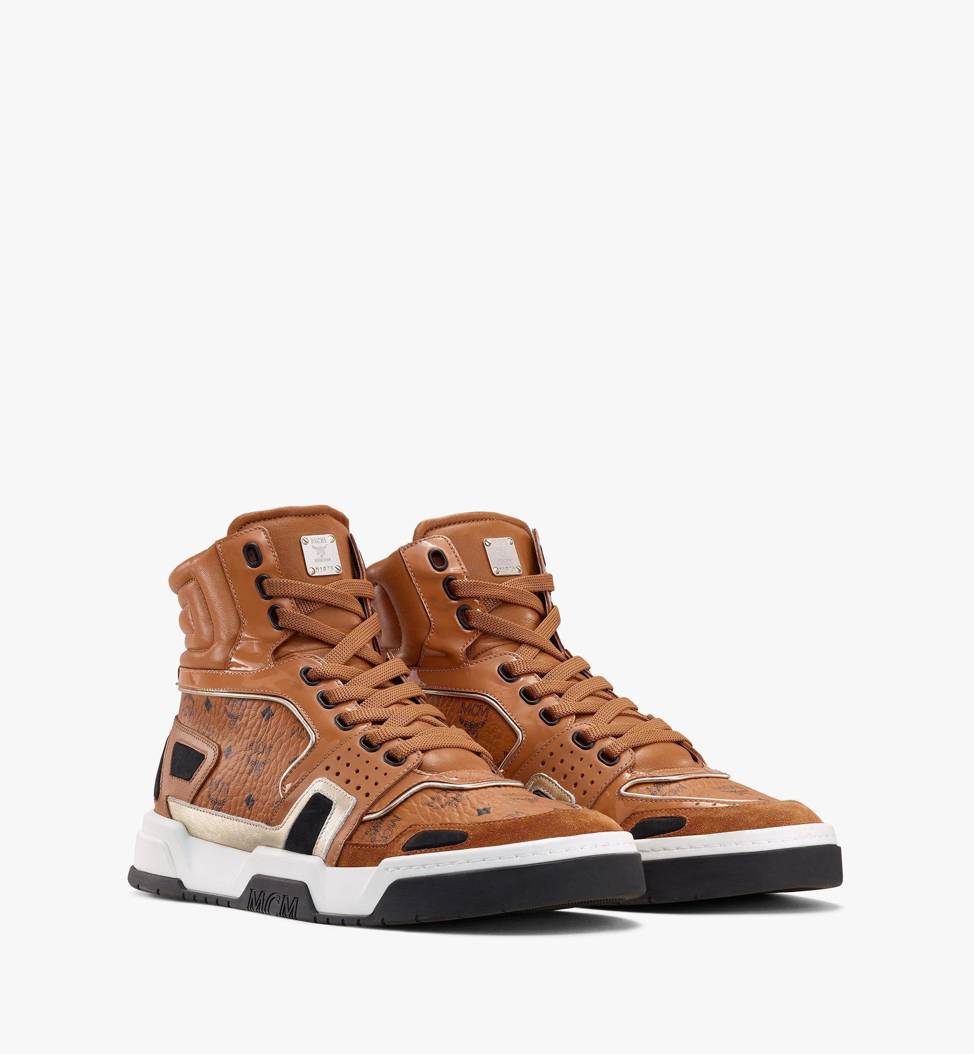 mcm cognac shoes