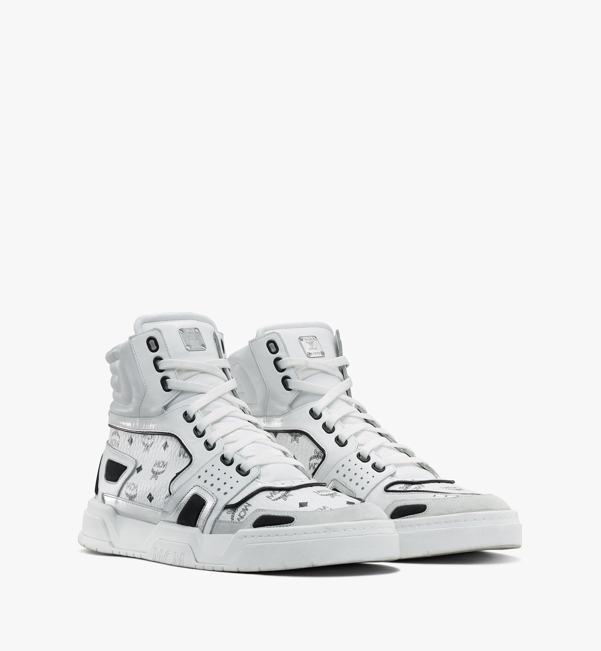 white mcm sneakers