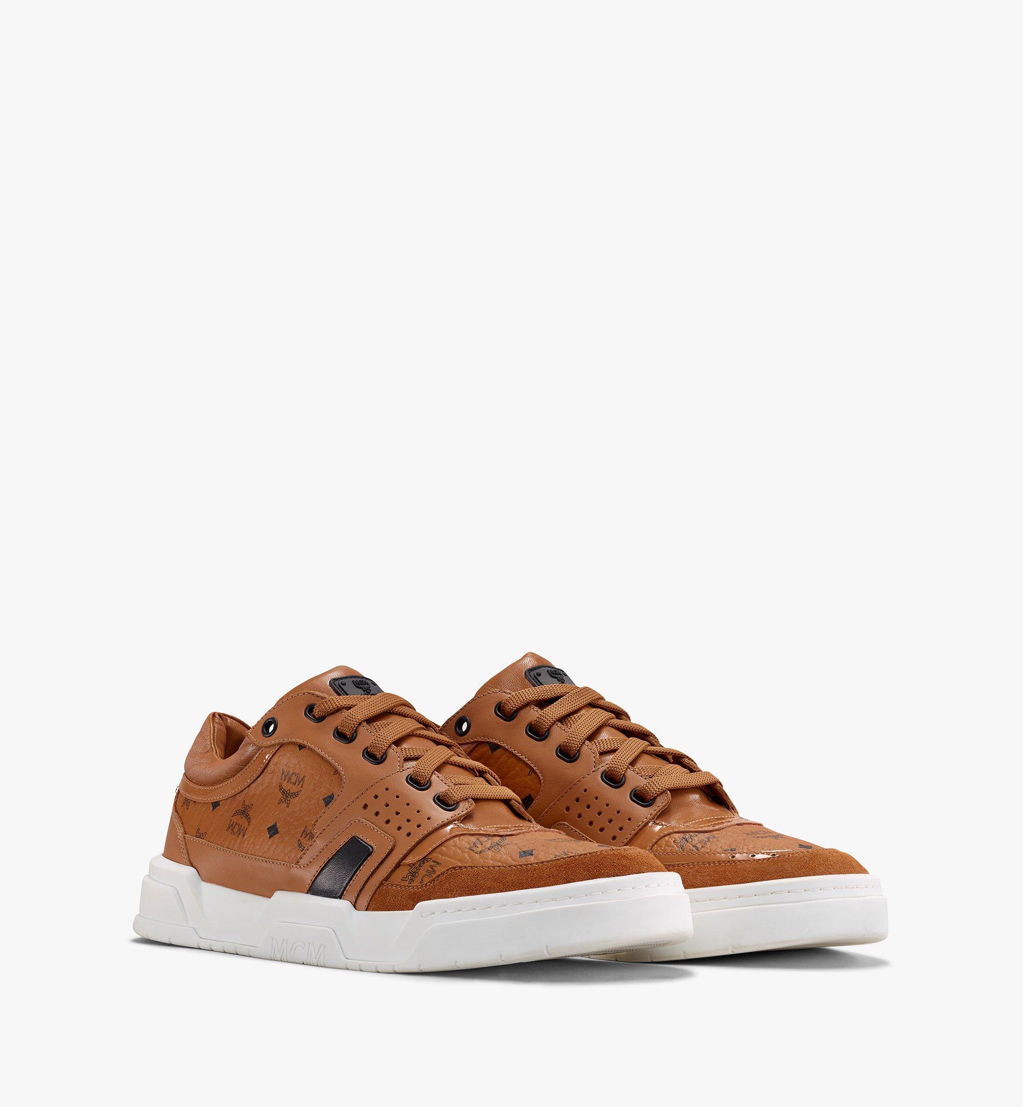 mcm platform sneakers