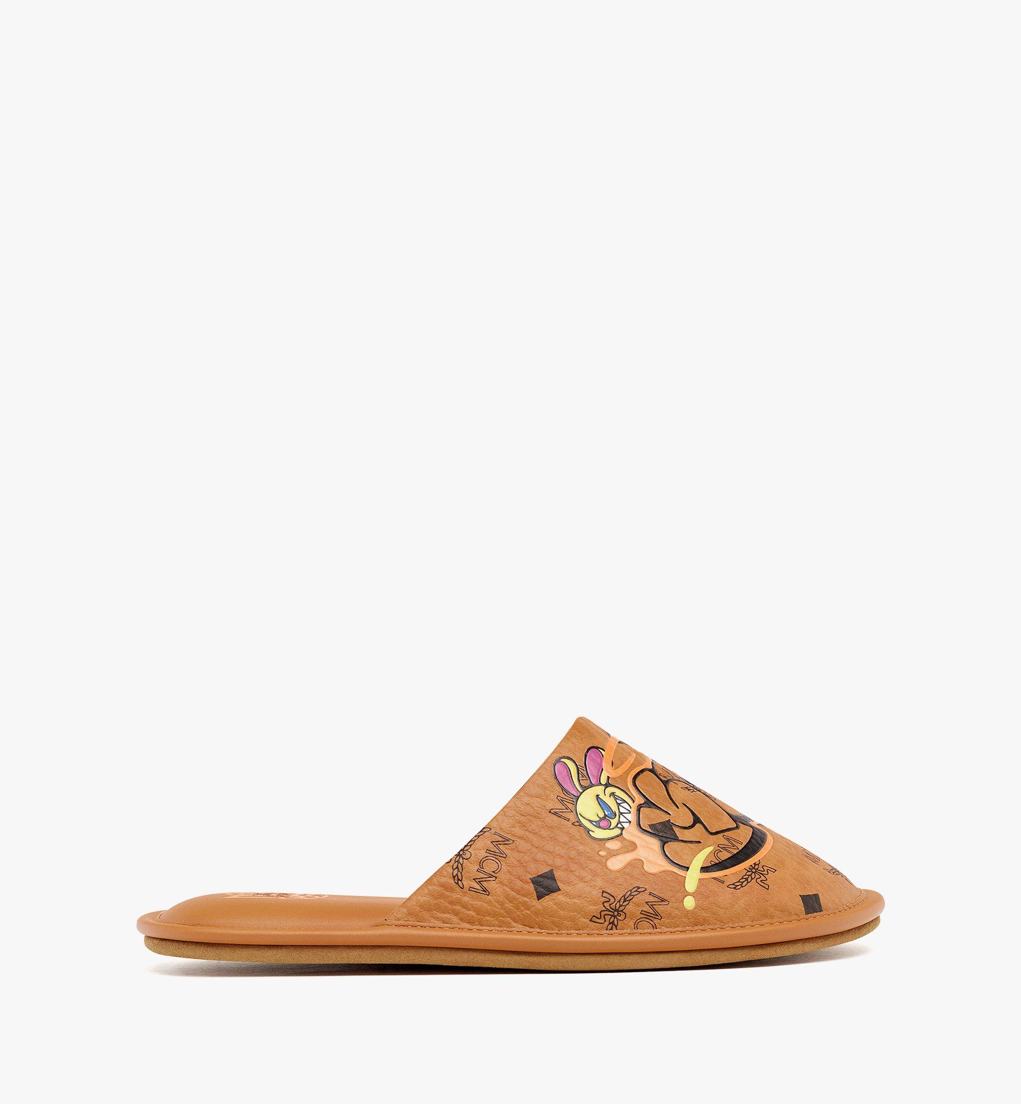 Mcm slides online cognac