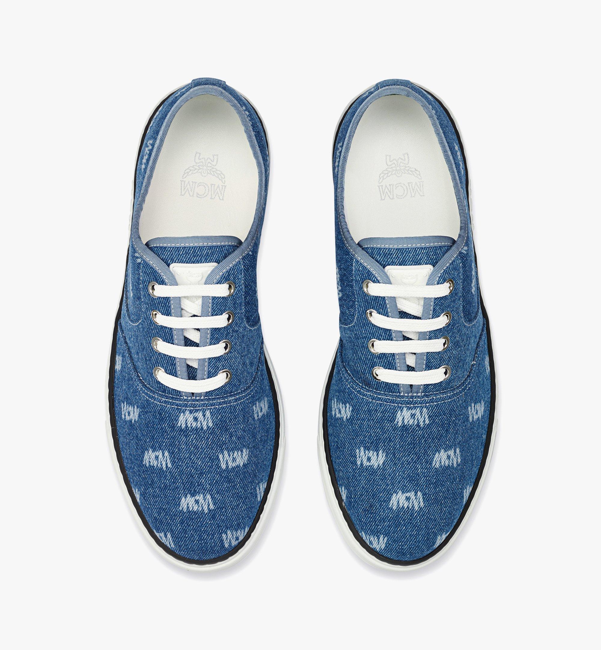 mcm sneakers blue