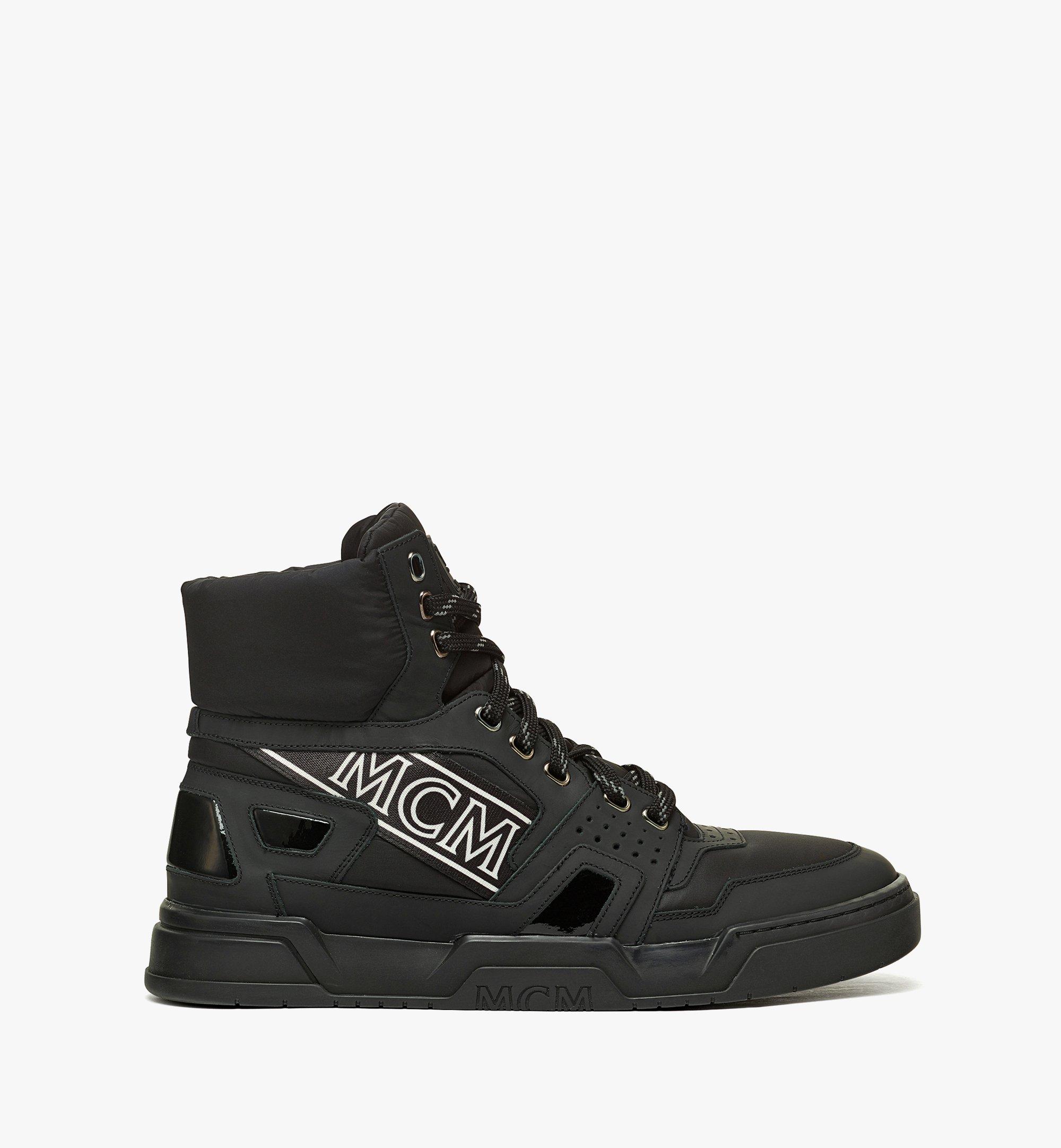 MCM Après Ski Skyward Hi メンズ スニーカー Black MEXCASW02BK041 ほかの角度から見る 3