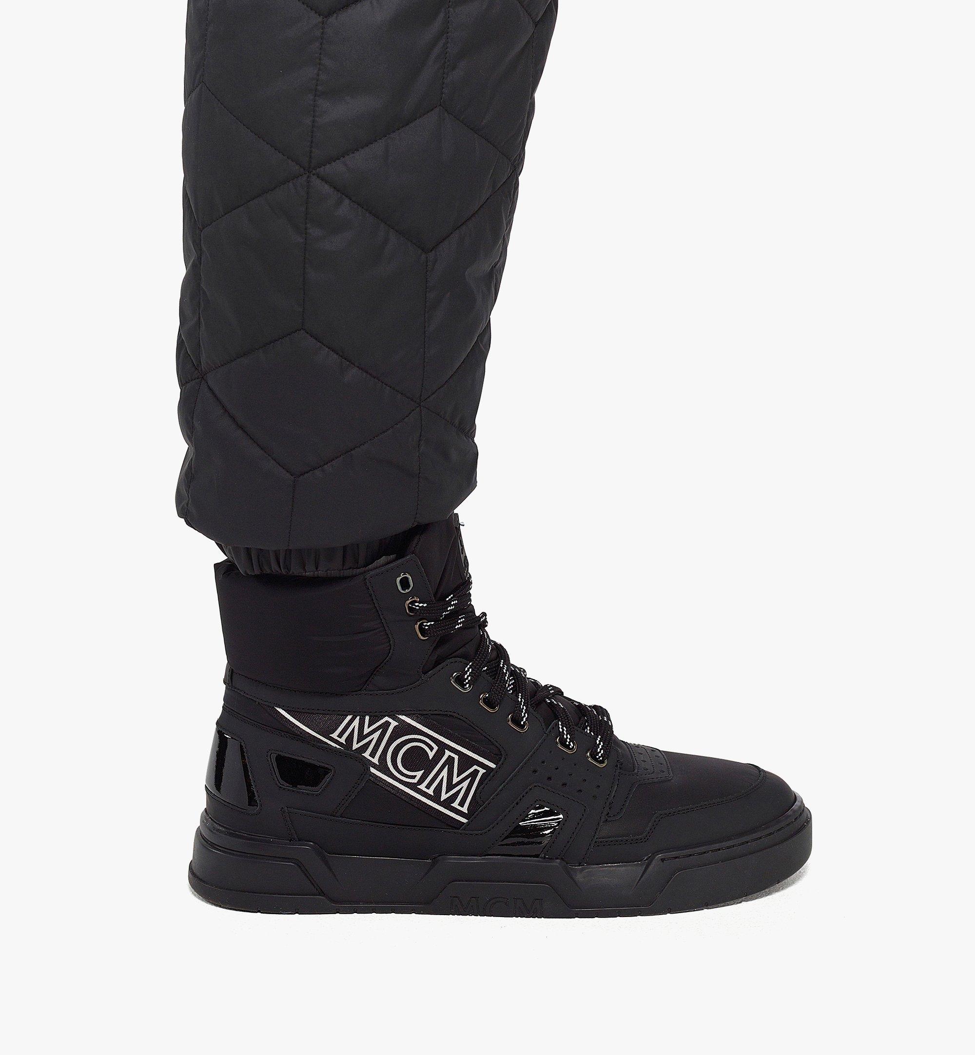 MCM Après Ski Skyward Hi メンズ スニーカー Black MEXCASW02BK041 ほかの角度から見る 2
