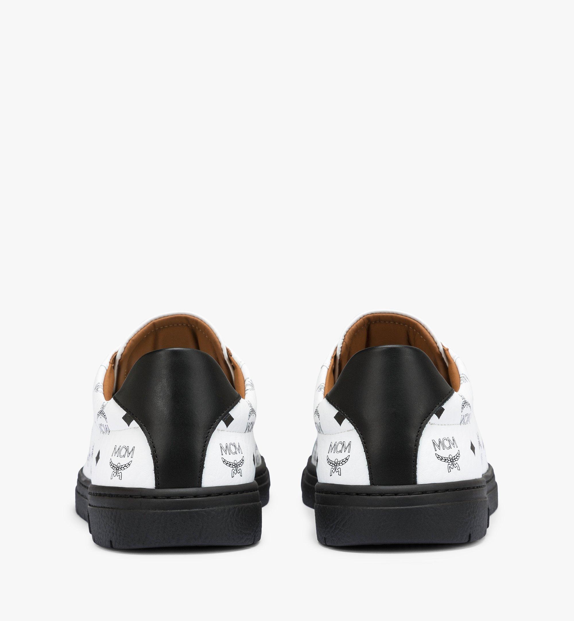 MCM Terrain Lo カラーブロックスニーカー - ヴィセトス White MEXCATD04BK045 ほかの角度から見る 2