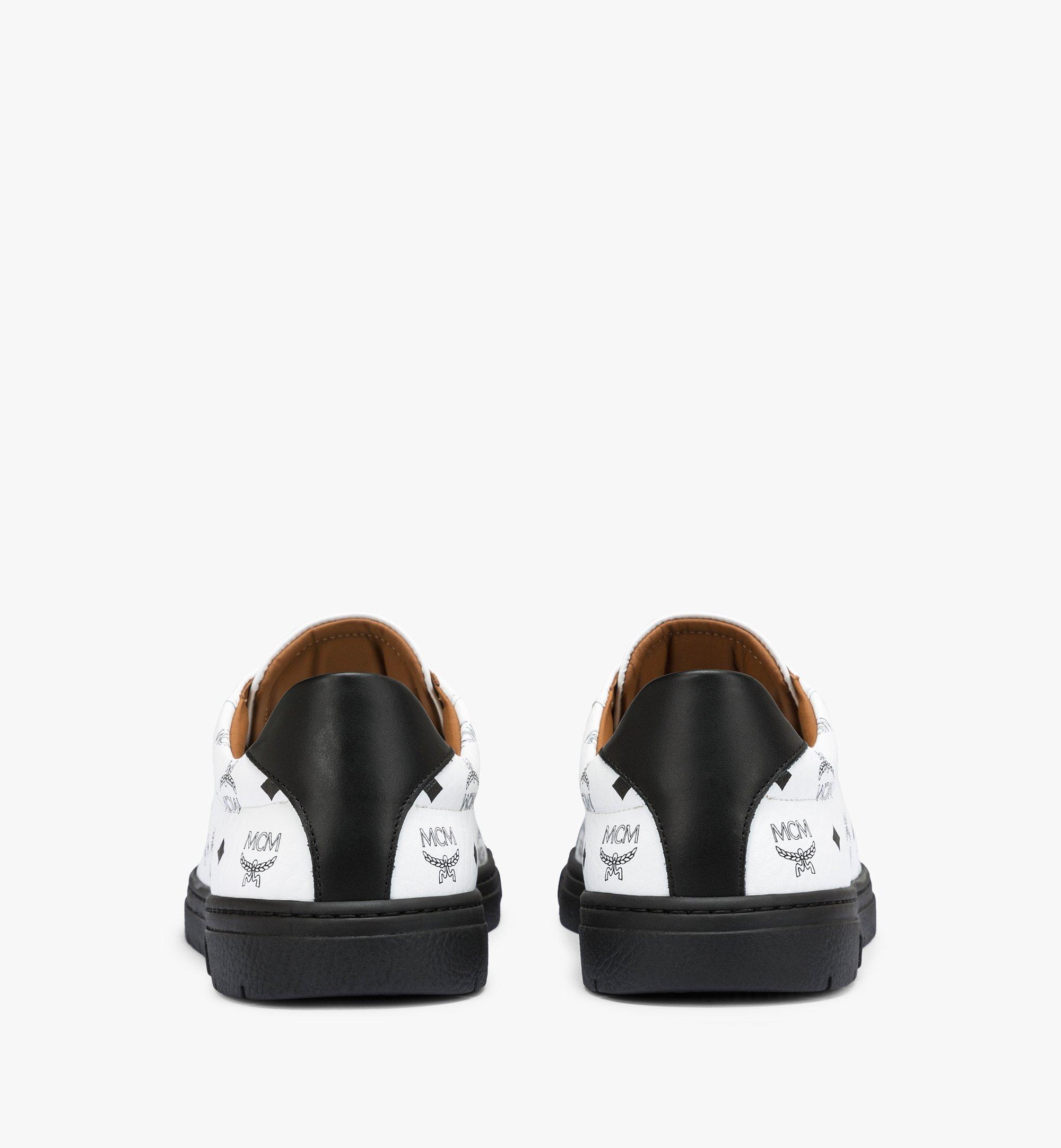 MCM Terrain Lo カラーブロックスニーカー - ヴィセトス White MEXCATD04BK045 ほかの角度から見る 3
