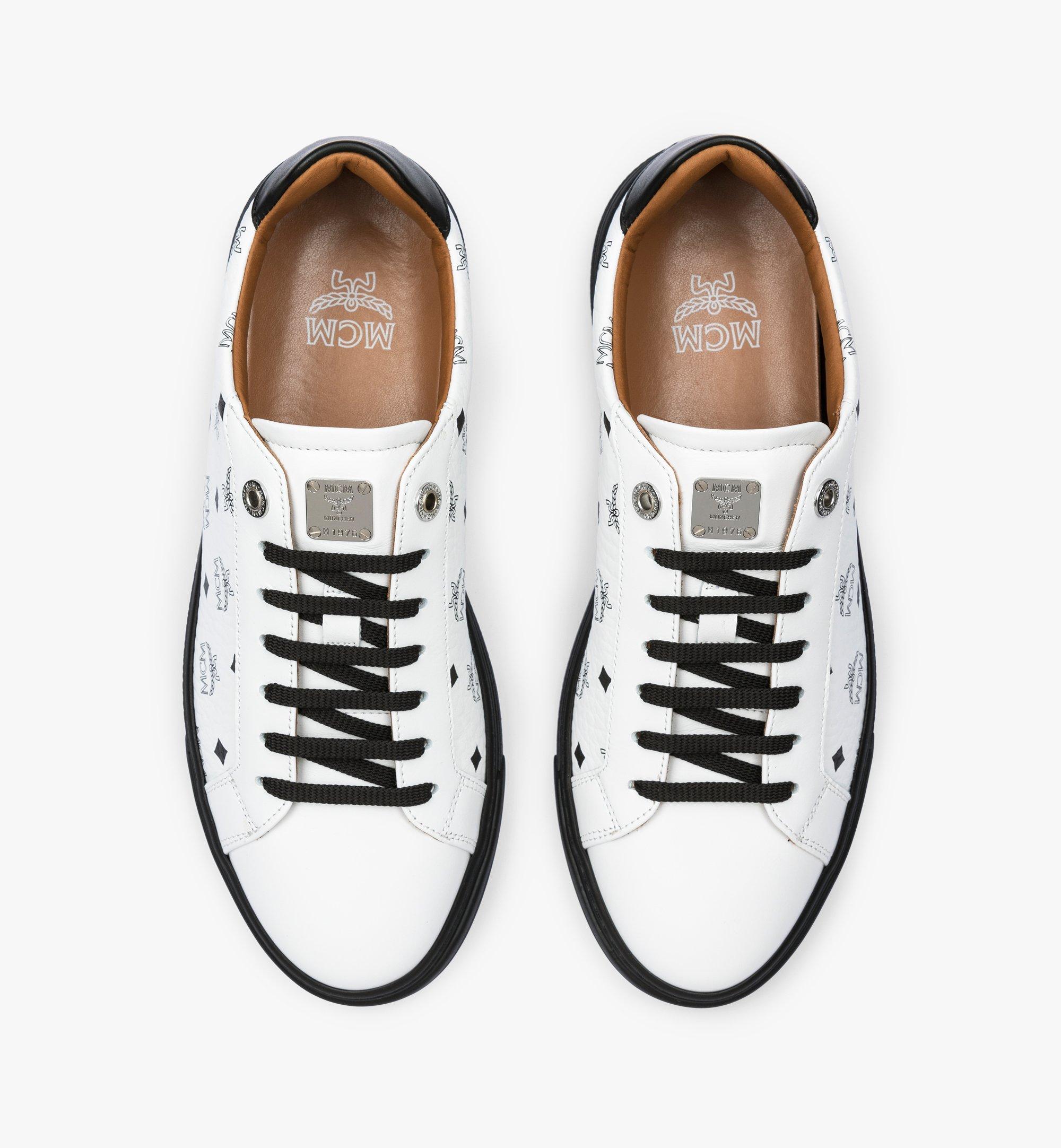 MCM Terrain Lo カラーブロックスニーカー - ヴィセトス White MEXCATD04BK045 ほかの角度から見る 5
