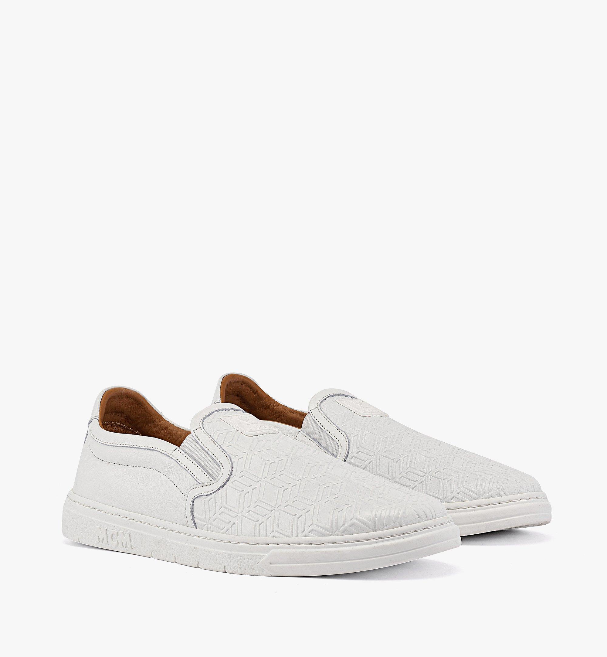 mcm slip on sneaker