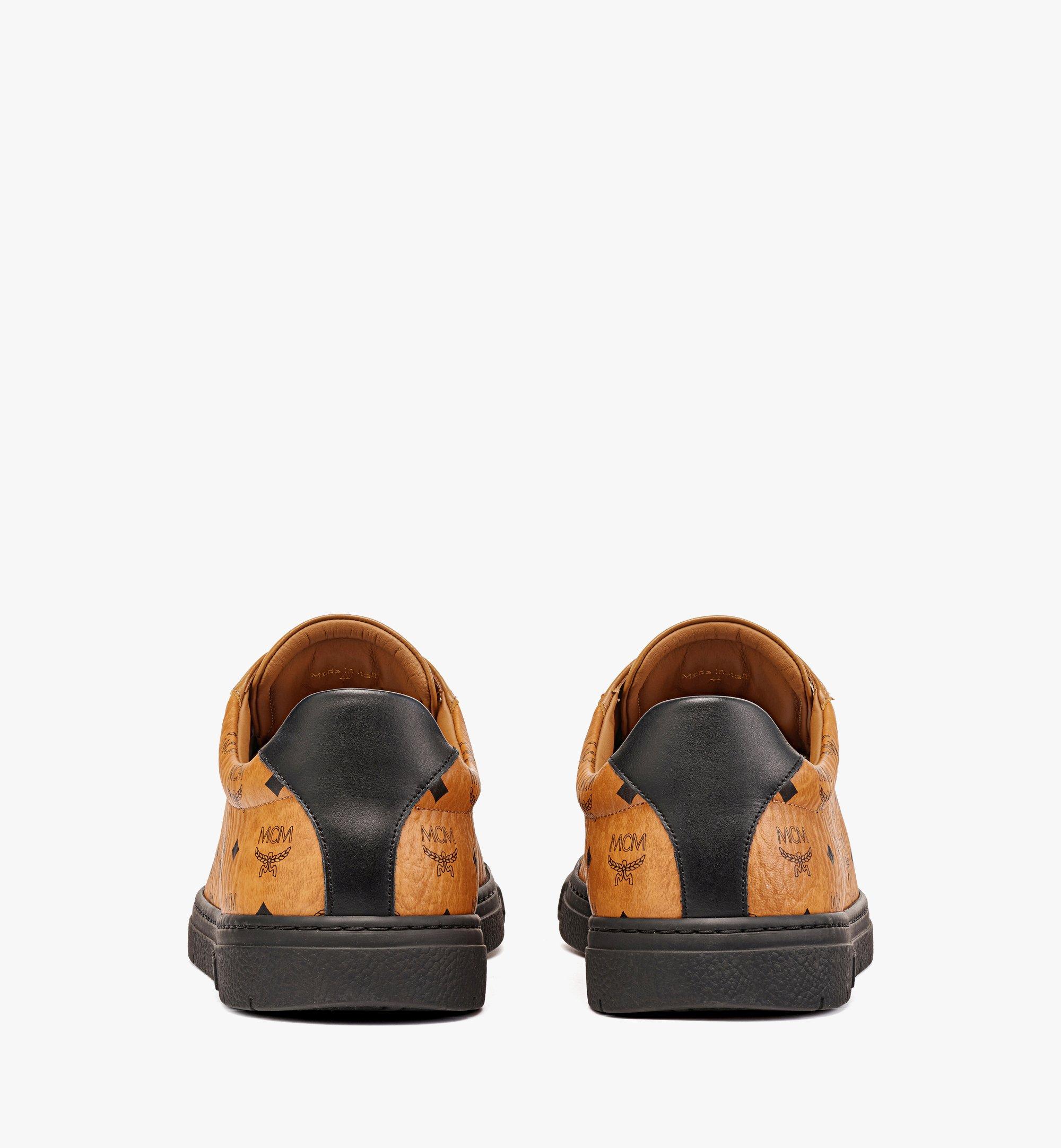 MCM Terrain Low-Top-Sneaker in Farbblock-Visetos Black MEXCSMM02BK044 Noch mehr sehen 2
