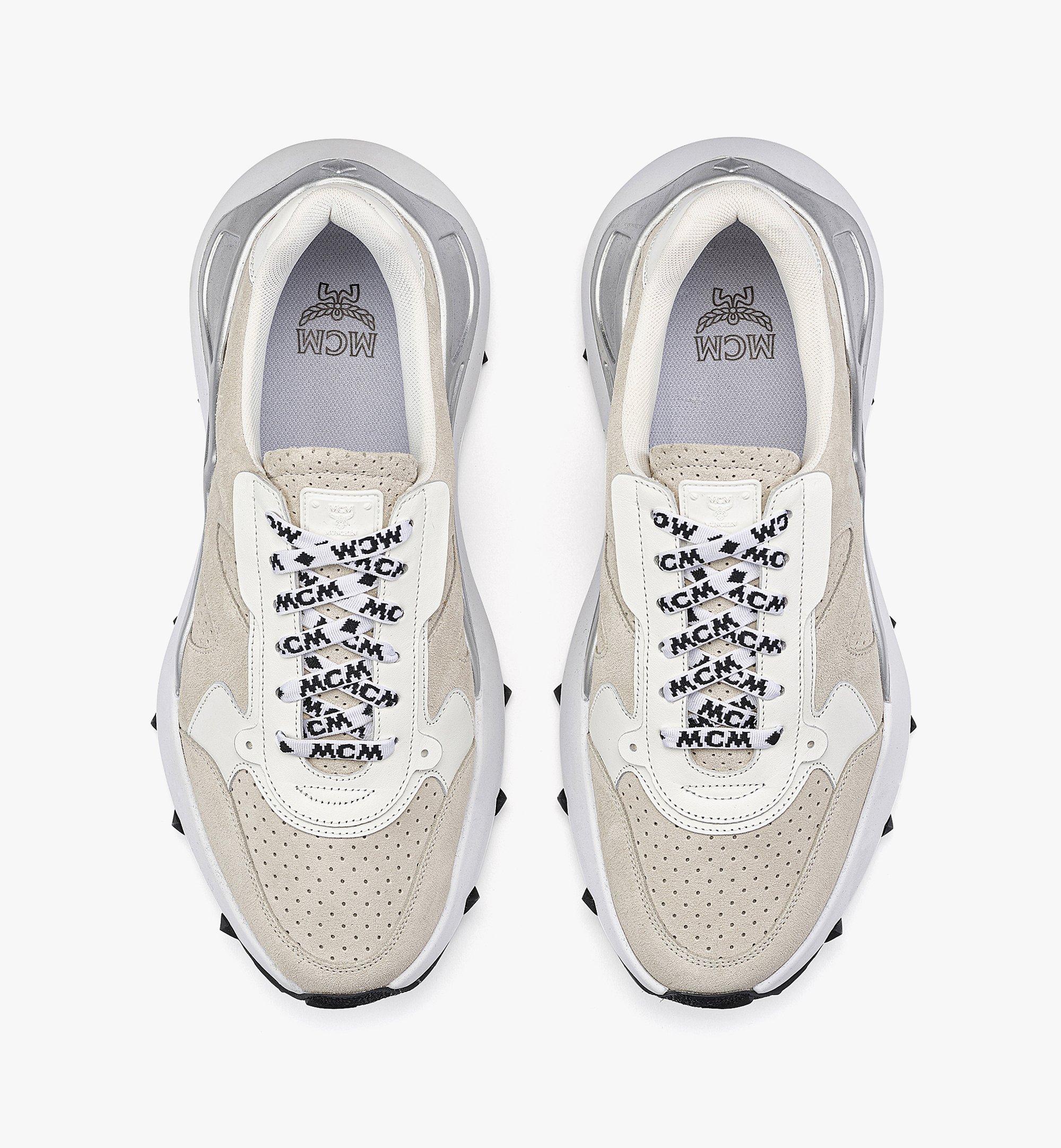41 IT Men's Skystream Sneakers in Suede and Calf Leather