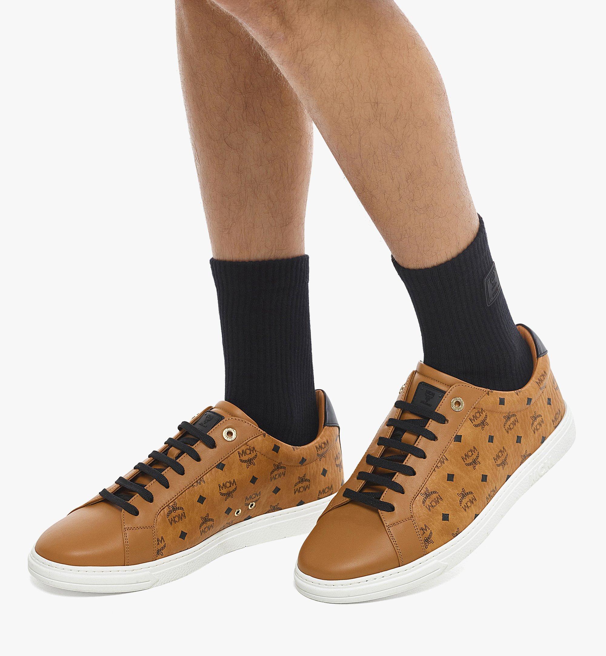 Mcm visetos sneakers hotsell