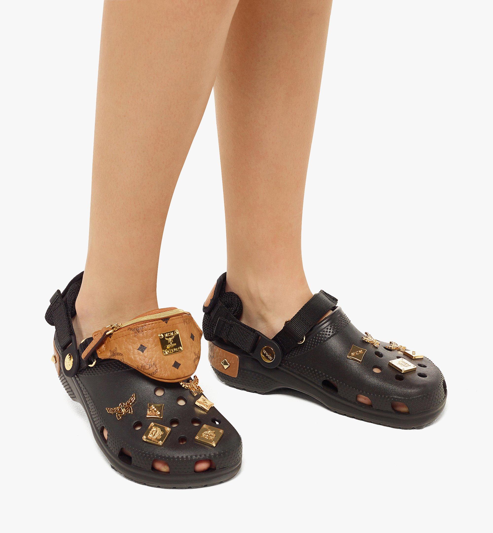 MCM MCM x CROCS Clog w/ Belt Bag Bracelet Black MEXCSMM26BK435 Alternate View 2