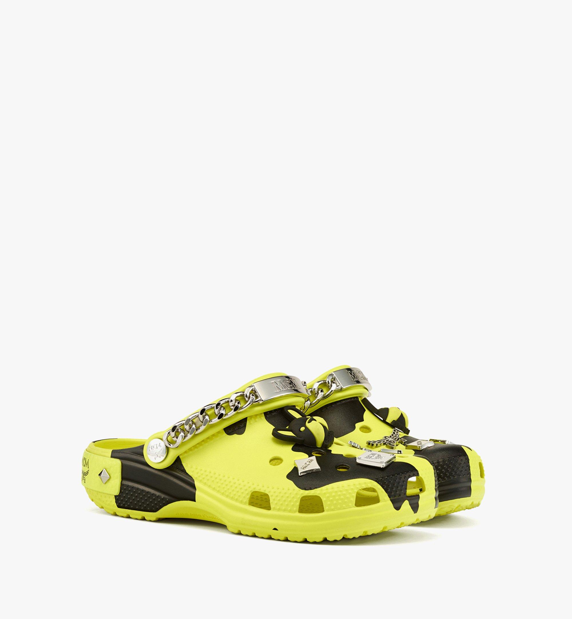 Sabots MCM x CROCS à imprimé camouflage