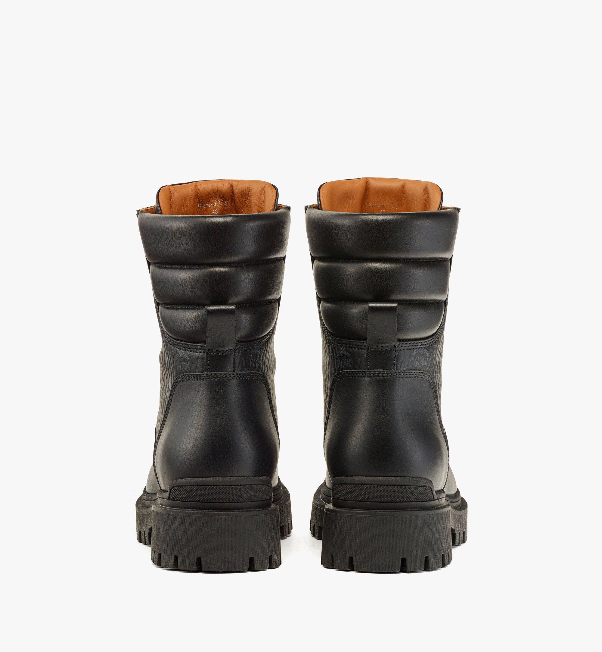 MCM ヴィセトス ブーツ - カーフレザー Black MEXDAMM07BK044 ほかの角度から見る 2