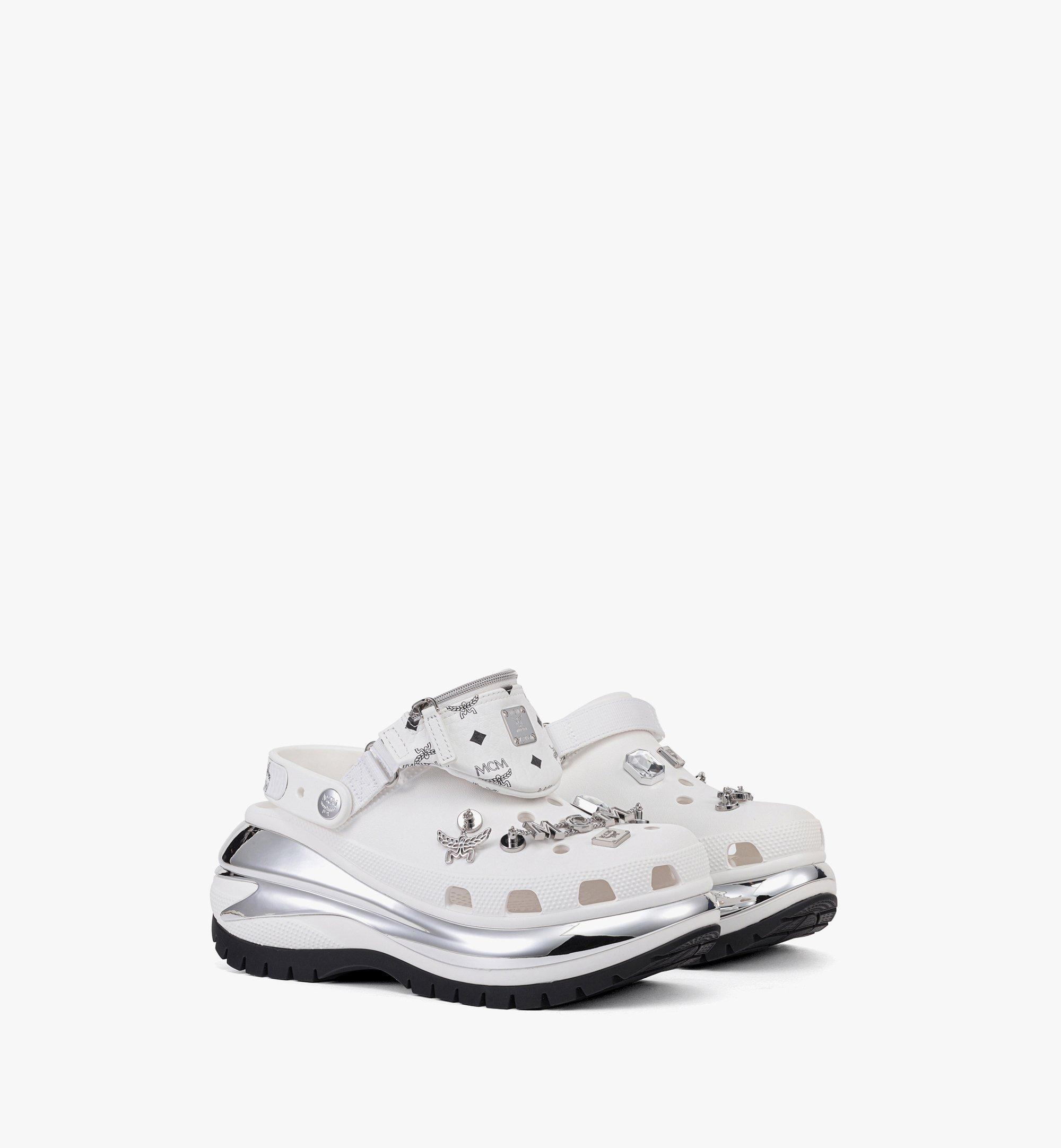 MCM x CROCS メガクラッシュ クロッグ ベルトバッグ ブレスレット付き