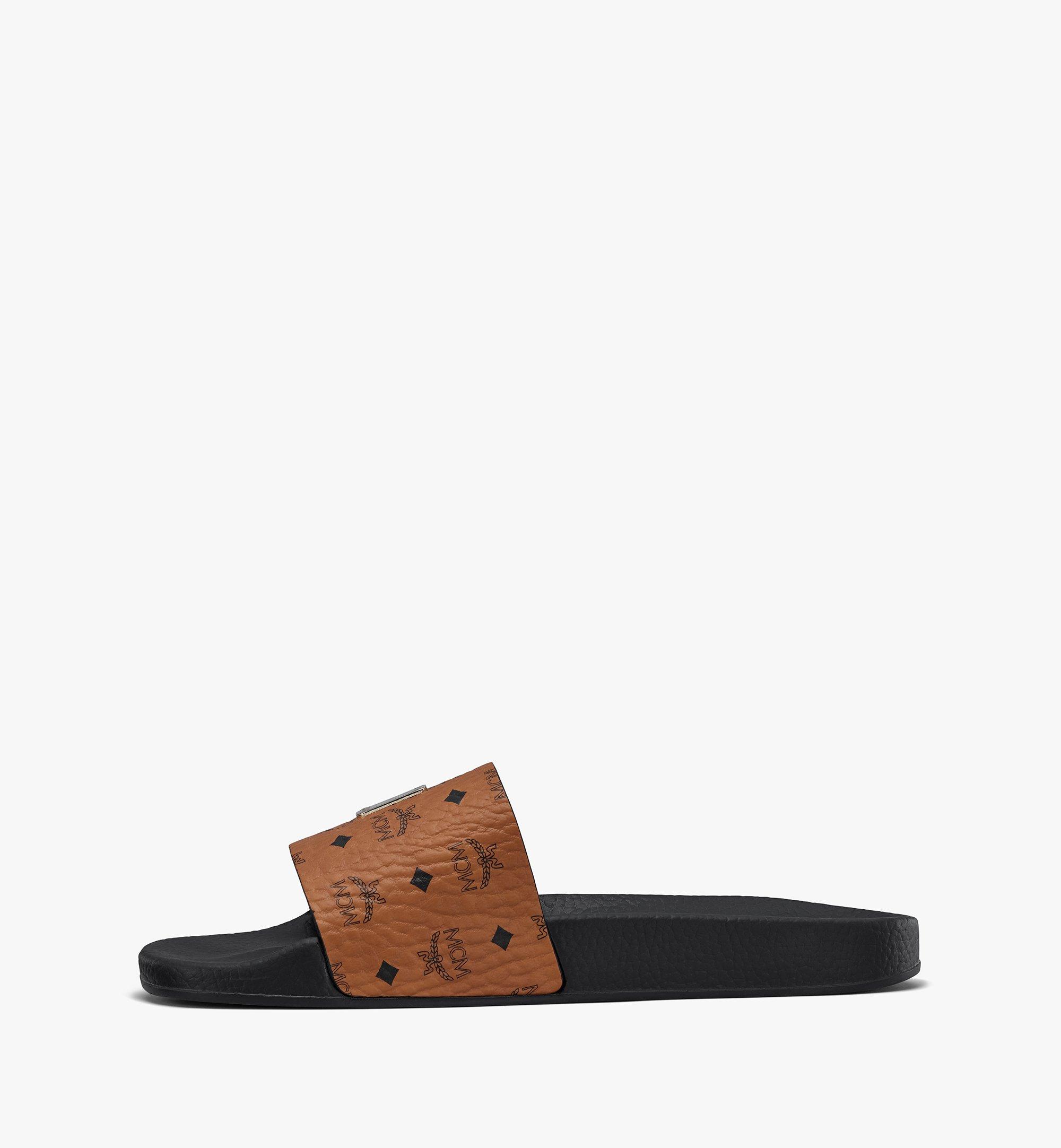 MCM Visetos Slides Cognac MEXDAMM09CO043 Alternate View 2